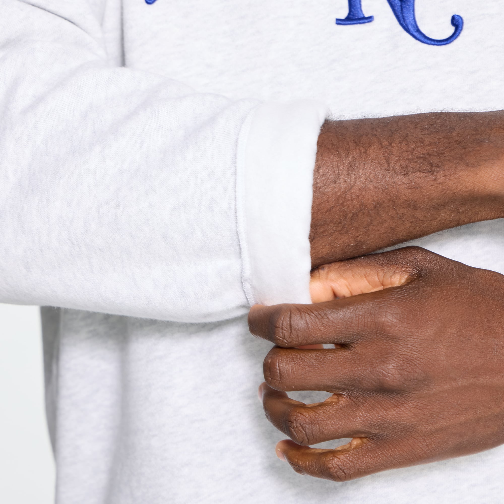 Sweat-shirt Steady State des Kansas City Royals, gris chiné ultra clair, pour homme de lululemon