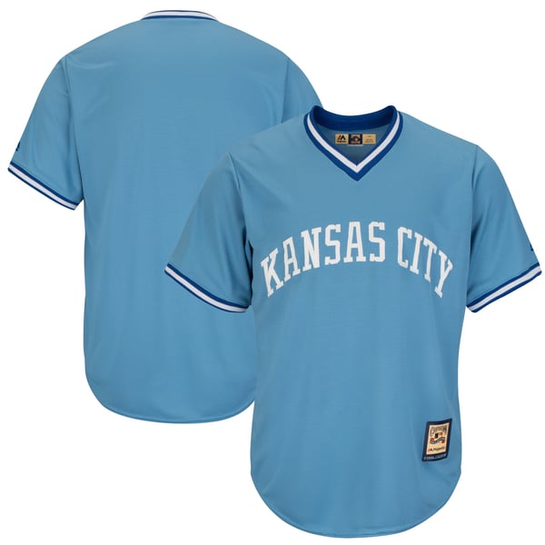 baseball players Majestic Kansas City Royals MLB Jerseys