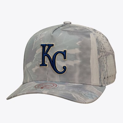 Kansas City Royals Mitchell & Ness Perfect Pro Pinch Adjustable Hat - Camo