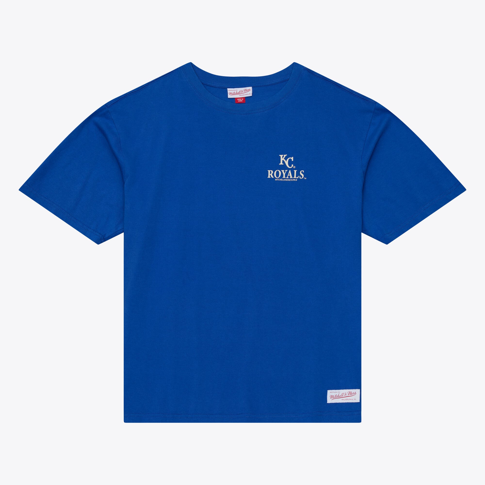 Men's Mitchell & Ness Royal Kansas City Royals Core Essentials T-Shirt