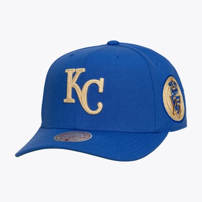  Kansas City Royals Mitchell & Ness Secondary Pop Pro Snapback Hat - Royal
