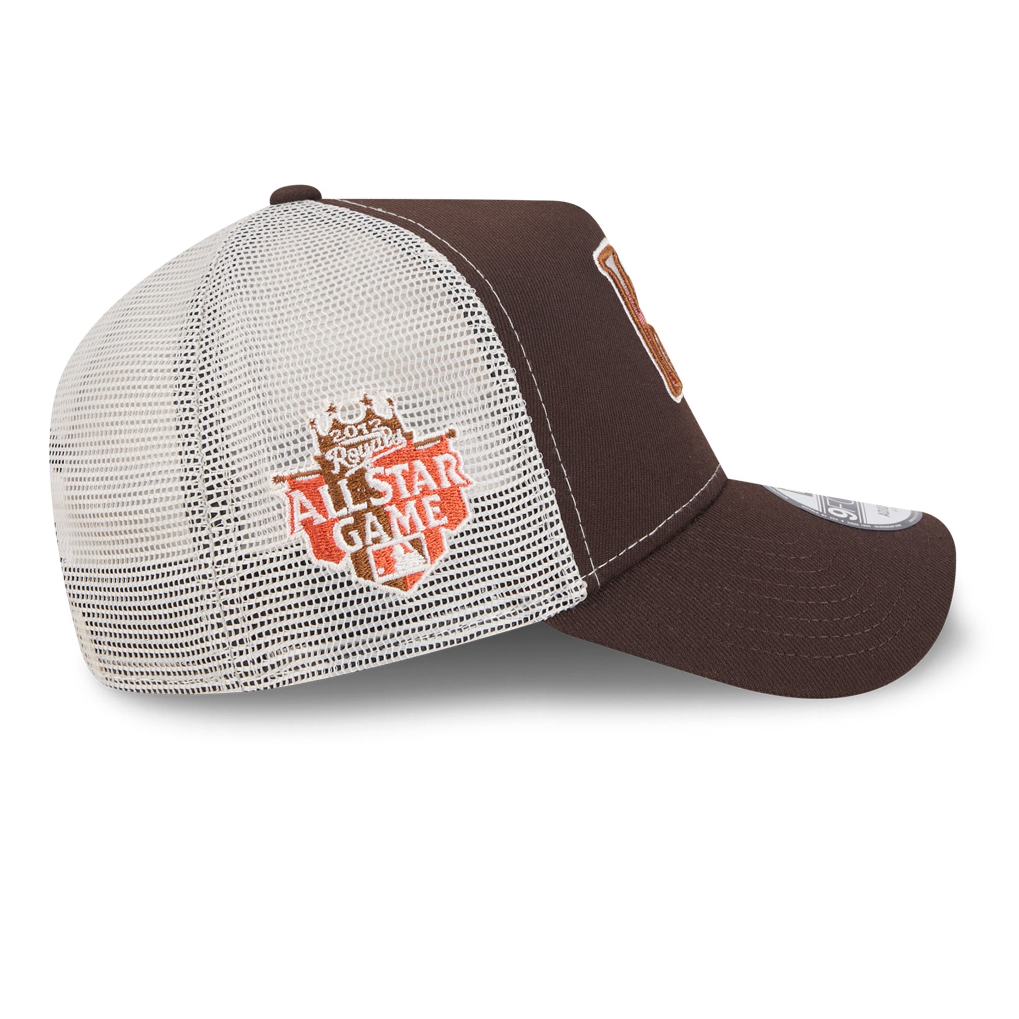 Casquette trucker ajustable New Era 9FORTY marron Kansas City Royals Pumpkin Spice pour homme