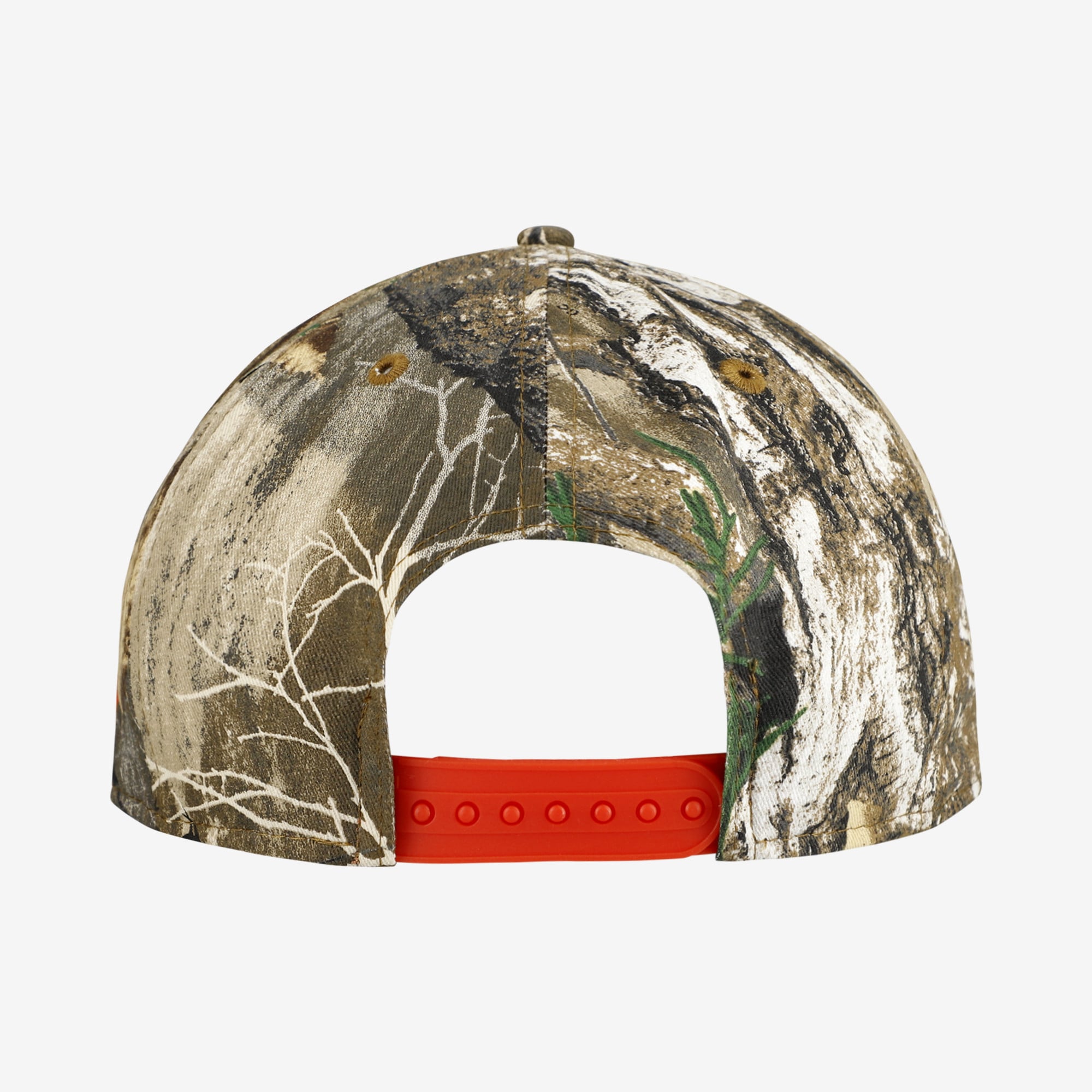 Casquette snapback New Era 9FIFTY pour homme, motif camouflage Kansas City Royals, Realtree Orange Pop