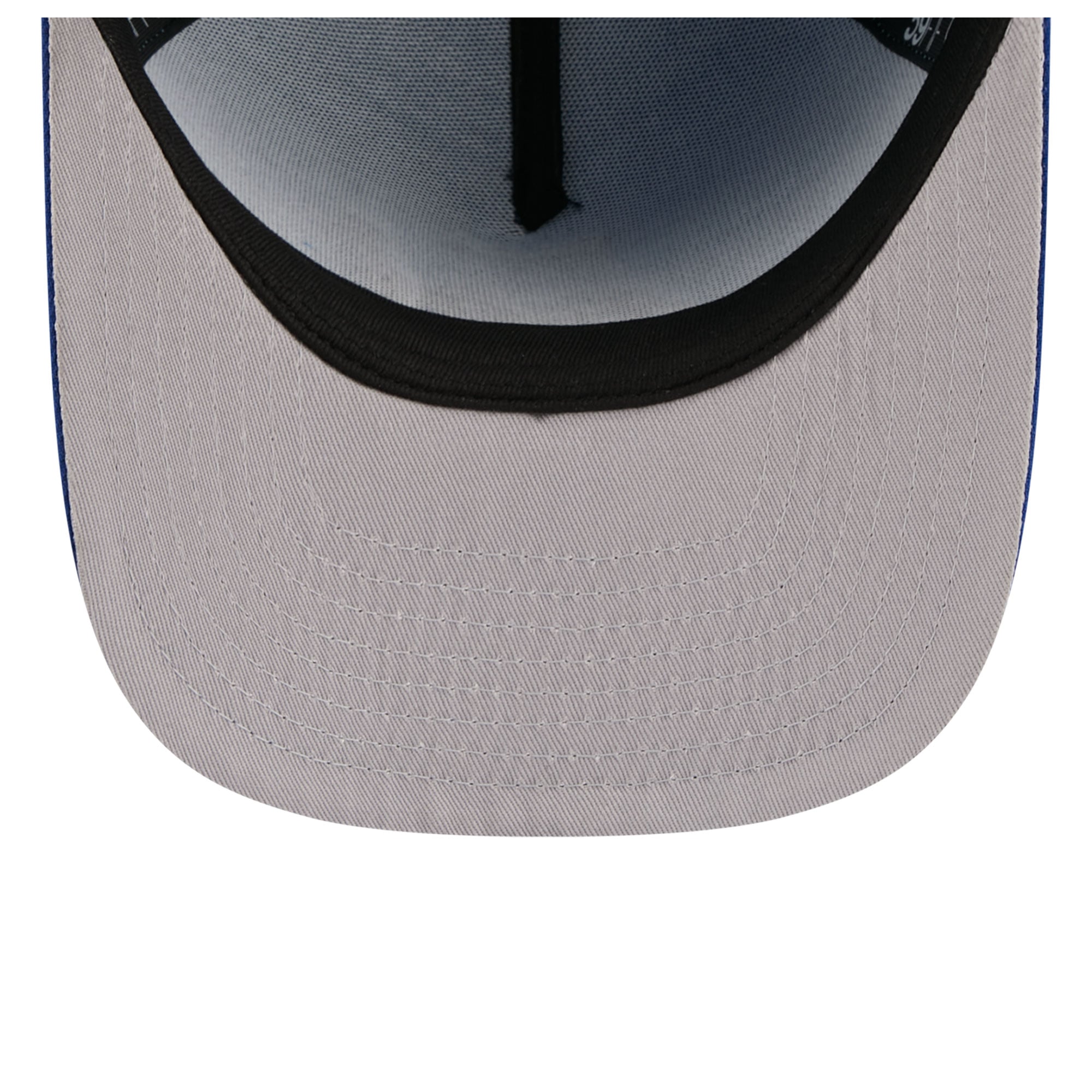 Casquette ajustée New Era 59FIFTY pour homme, bleu clair/bleu, motif Kansas City Royals, style dessin animé.