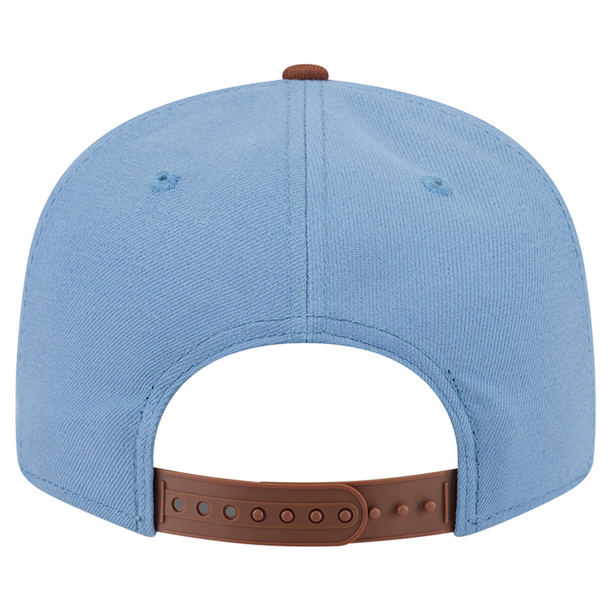 Casquette snapback New Era 9FIFTY pour homme, bleu clair/marron, Kansas City Royals.