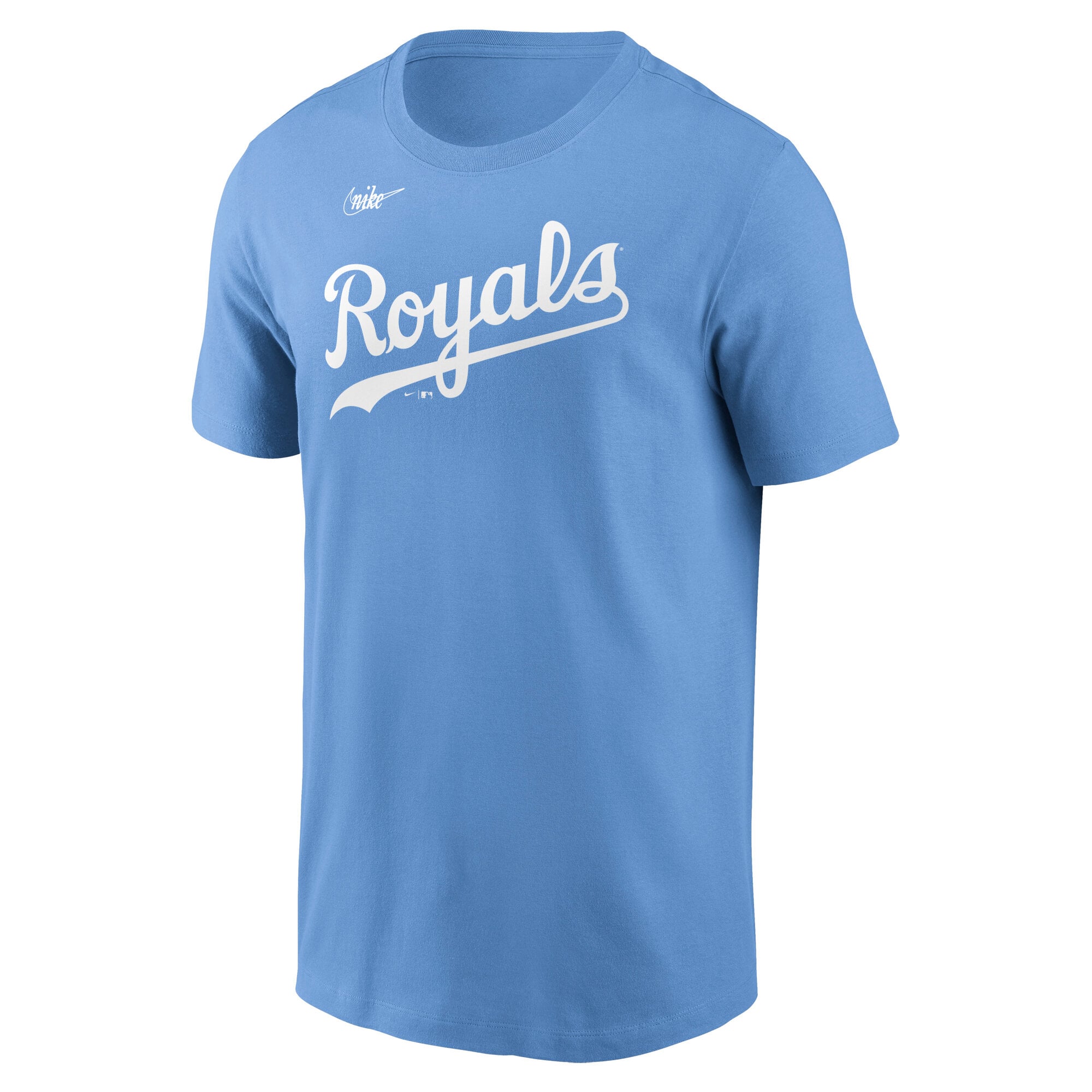T-shirt Nike Royal Kansas City Royals Cooperstown Collection pour homme avec logo