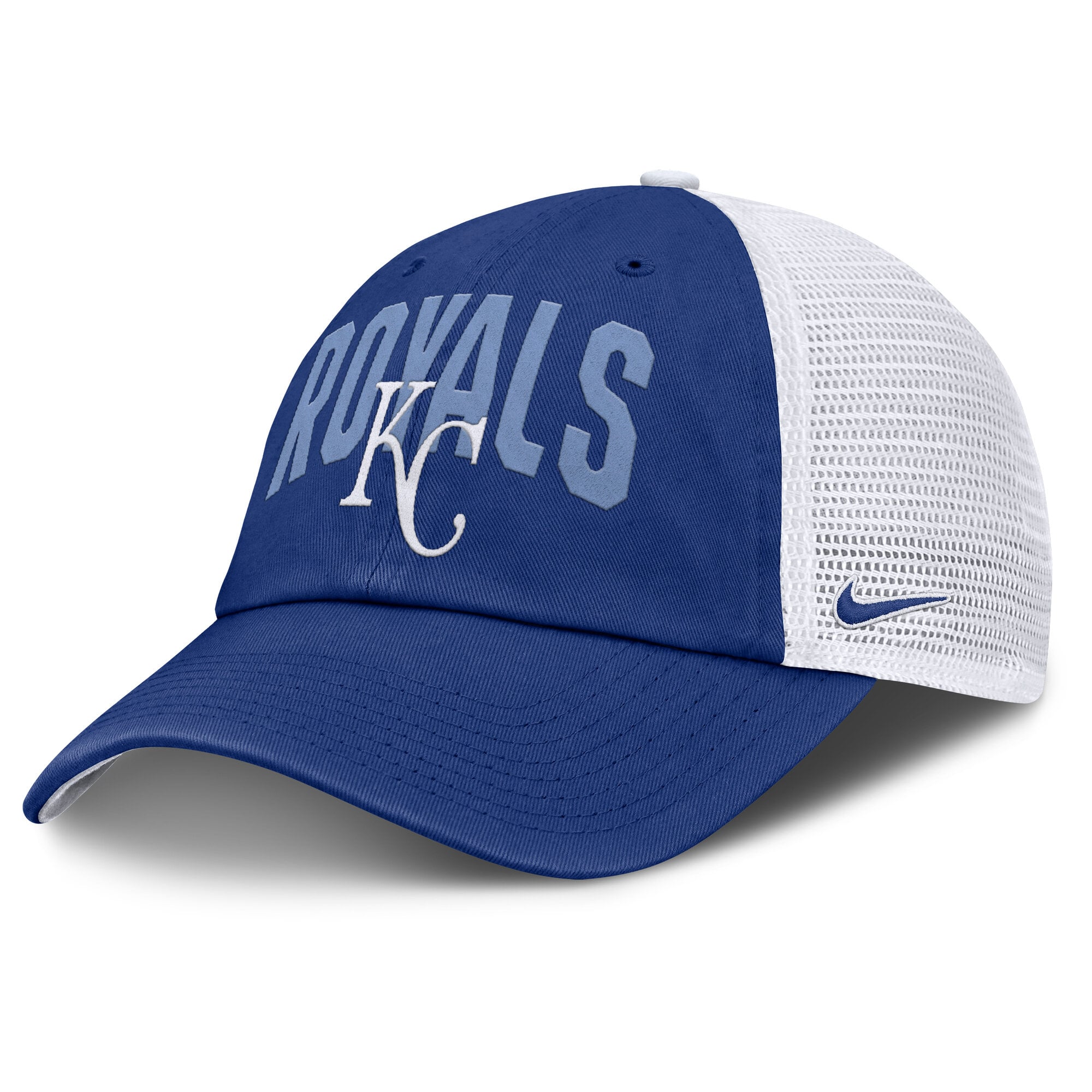 Men's Nike Royal Kansas City Royals Primetime Club Adjustable Trucker Hat
