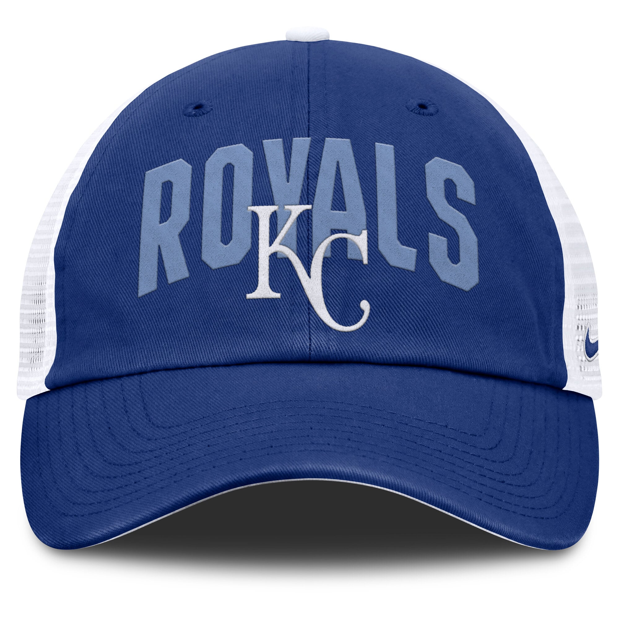 Men's Nike Royal Kansas City Royals Primetime Club Adjustable Trucker Hat