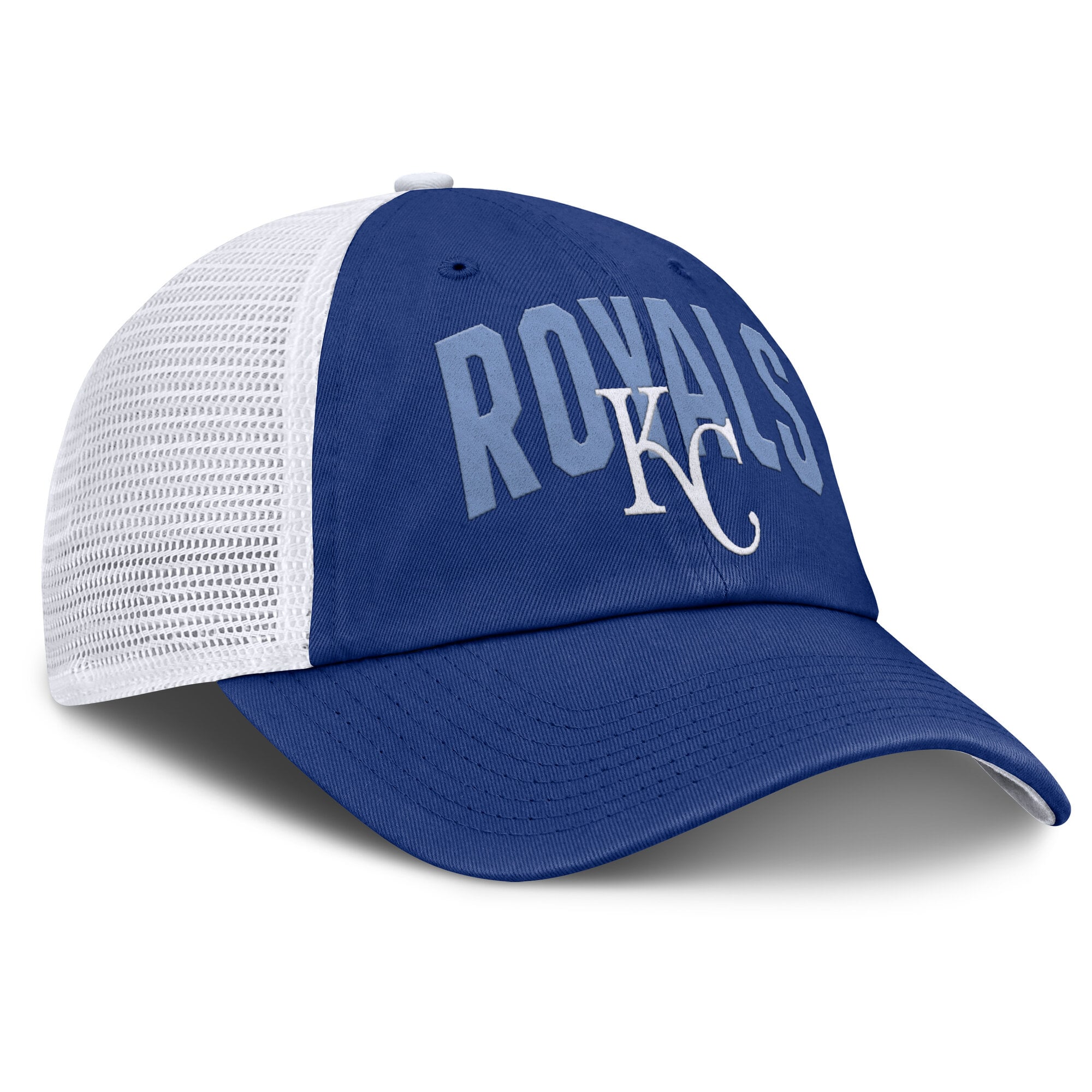 Men's Nike Royal Kansas City Royals Primetime Club Adjustable Trucker Hat