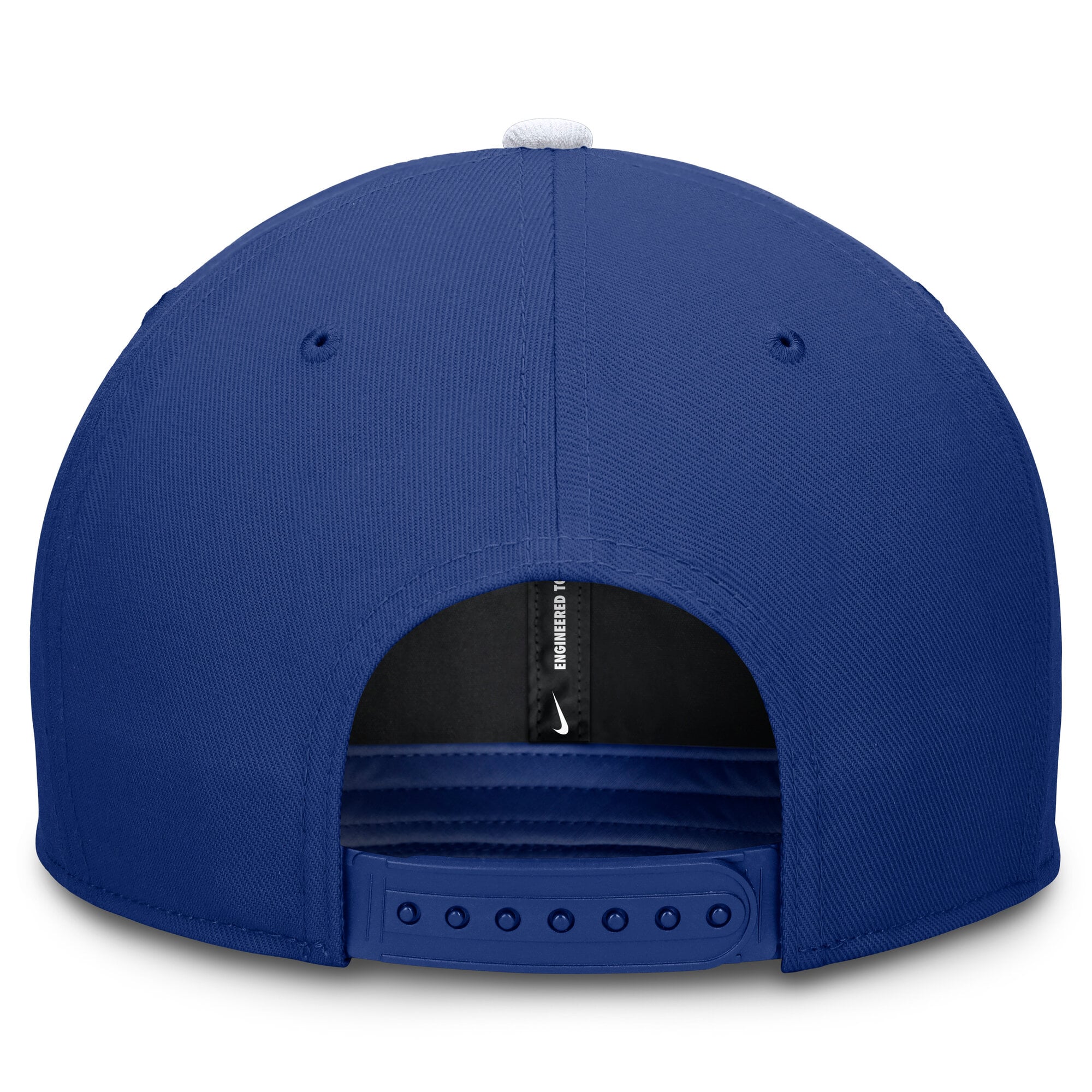 Casquette snapback Nike Pro Dri-FIT Royals Kansas City pour homme, bleu roi et blanc