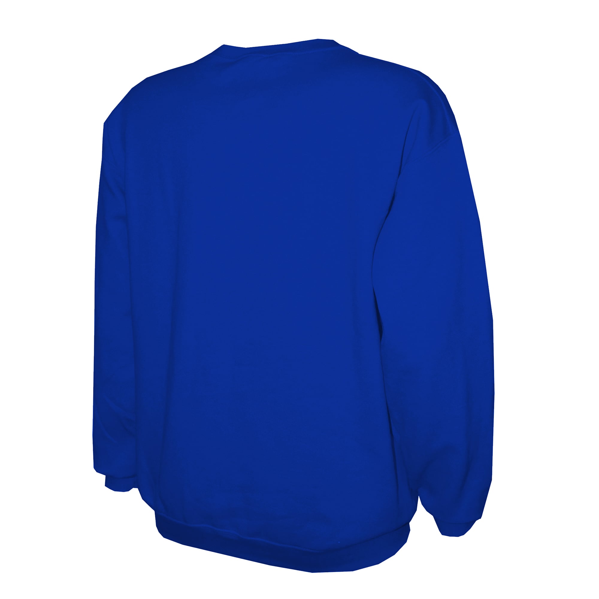 Men's Stitches Royal Kansas City Royals Lightweight Crew Sweatshirt