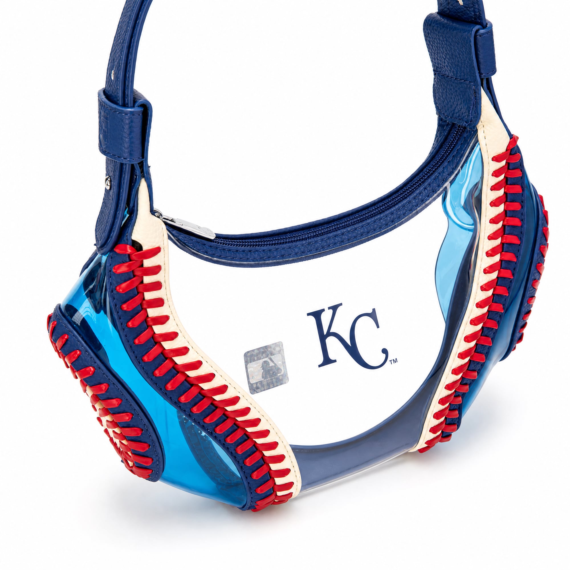 Montana West Kansas City Royals Clear Slouchy Shoulder Bag