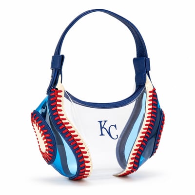 Kansas City Royals Montana West Clear Slouchy Shoulder Bag