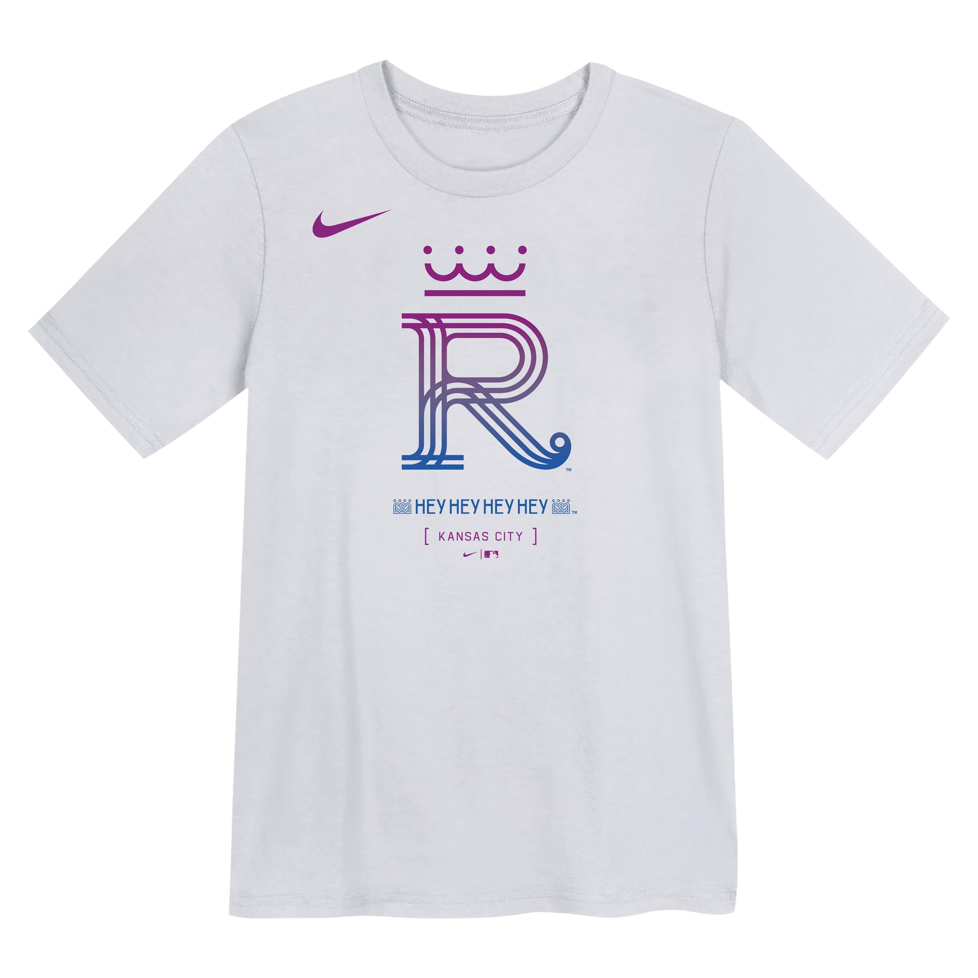Preschool Nike White Kansas City Royals 2026 Connect Logo T-Shirt
