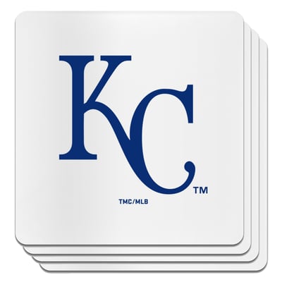 Kansas City Royals The Memory Company Square Ceramic Coaster Set