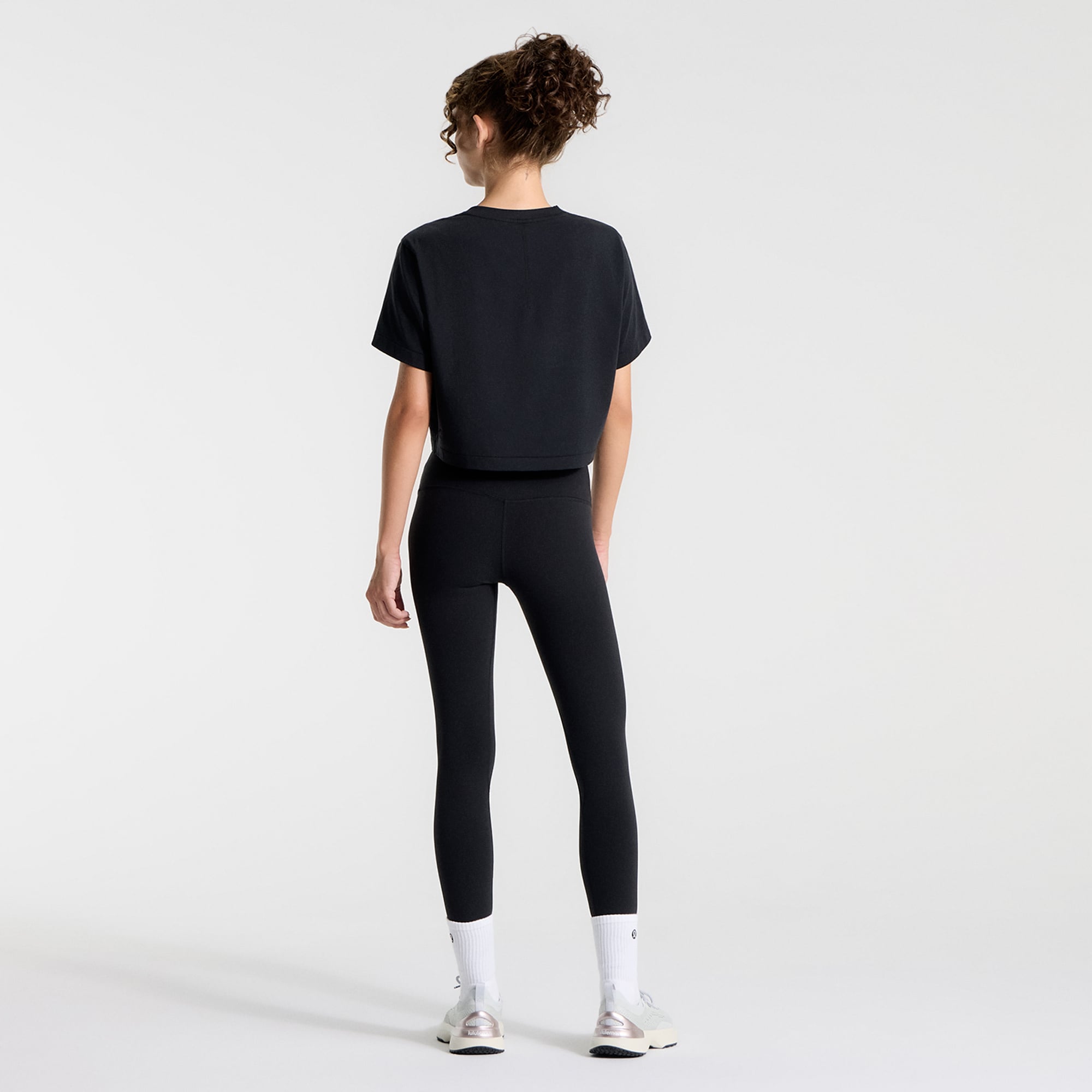 T-shirt court en coton biologique noir Kansas City Royals All Yours de lululemon pour femmes