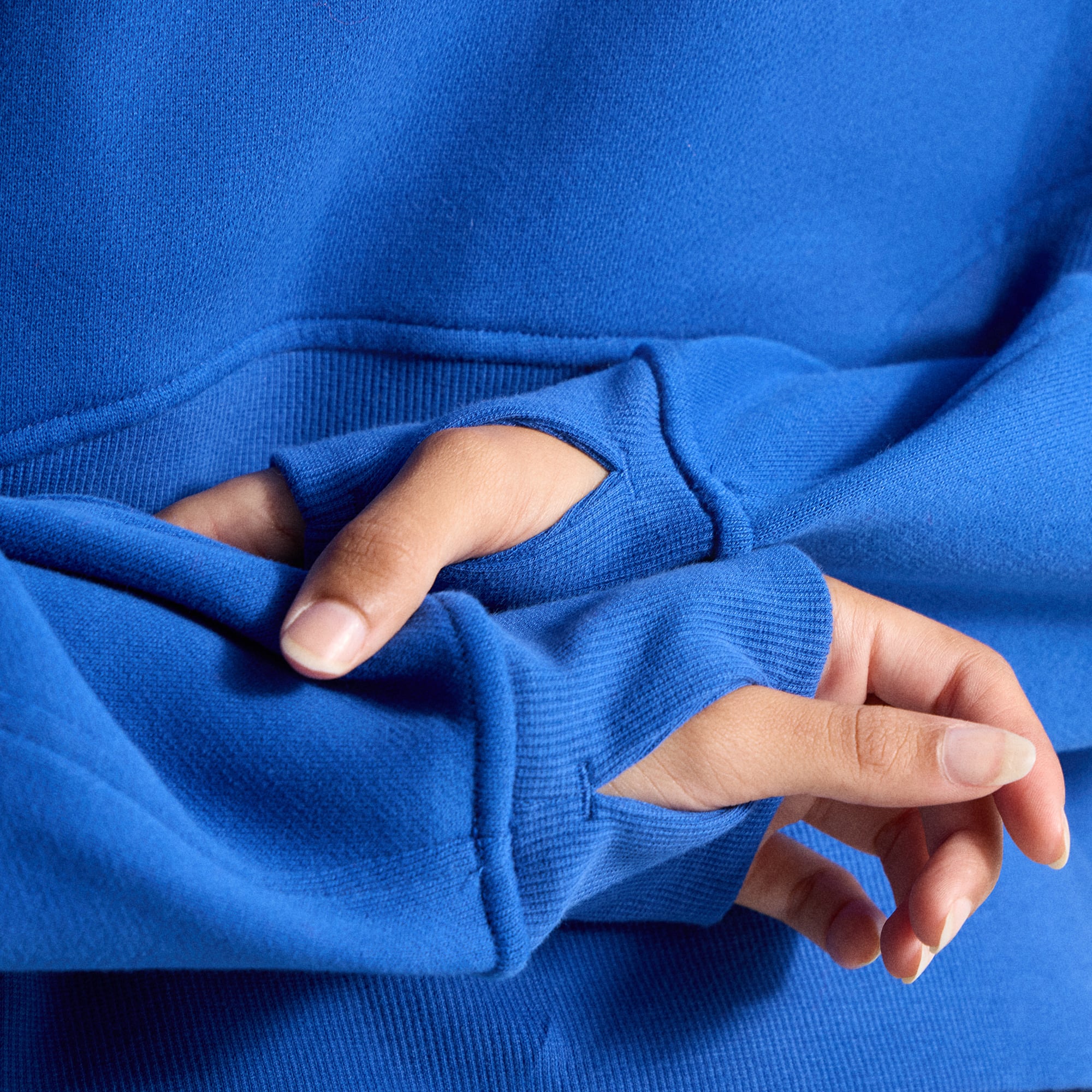 Sweat à capuche zippé oversize demi-hauteur Lululemon Cyber ​​Blue Kansas City Royals pour femme