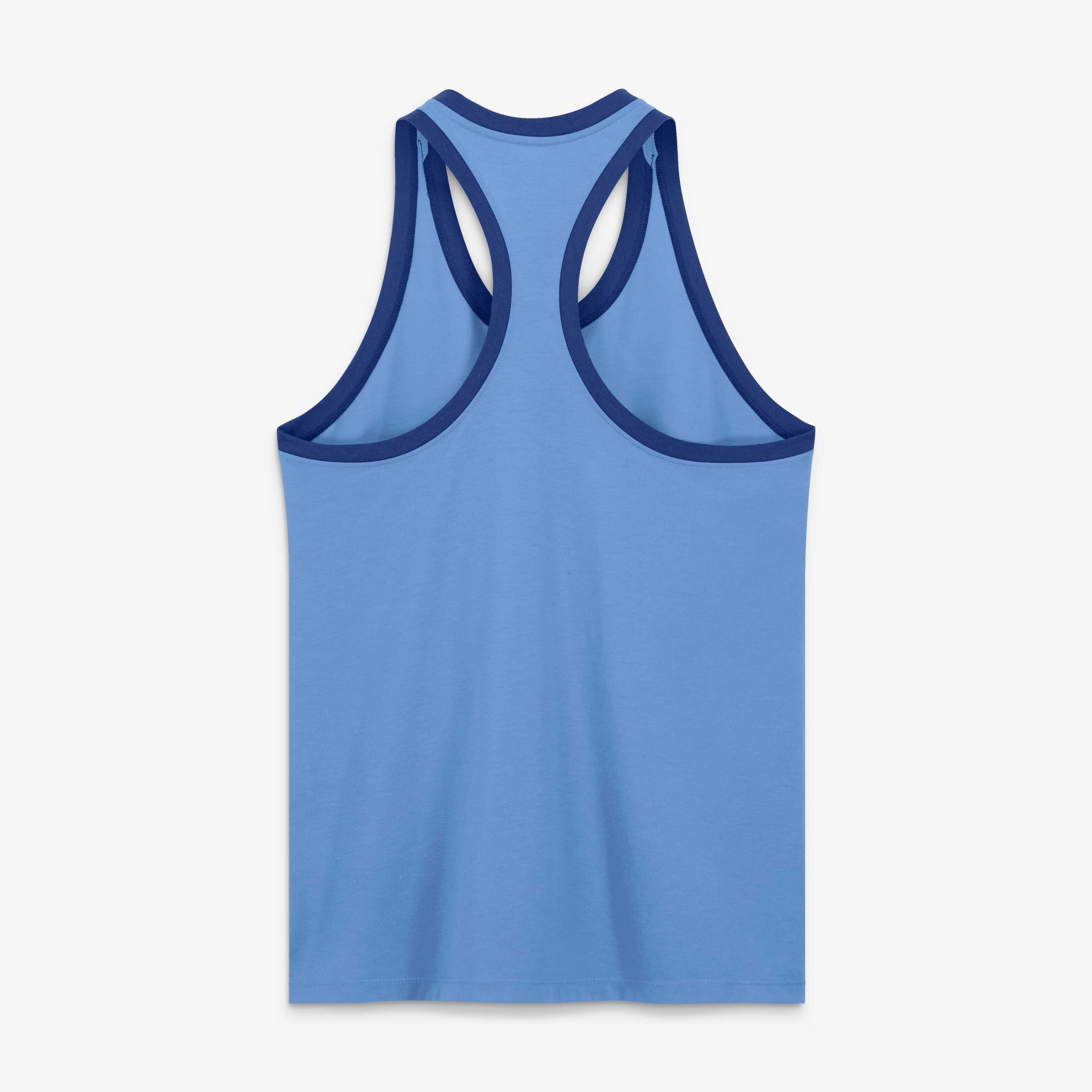 Débardeur dos nageur Nike Kansas City Royals bleu clair pour femme, en mélange de trois matières Dri-FIT