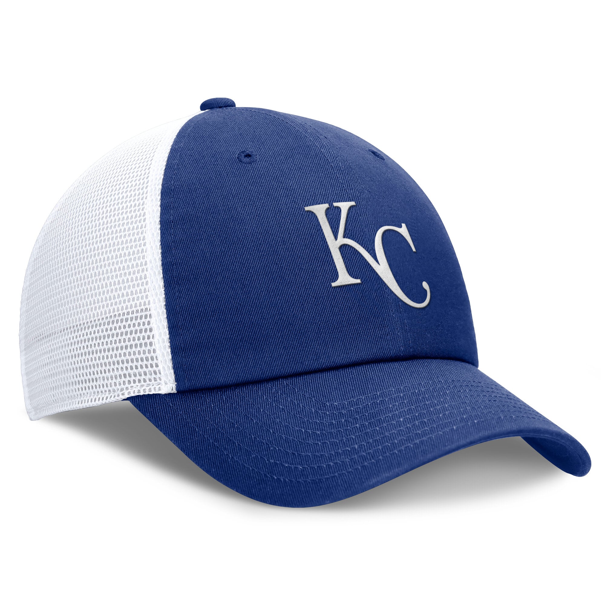 Women's Nike Royal/White Kansas City Royals Club Trucker Adjustable Hat