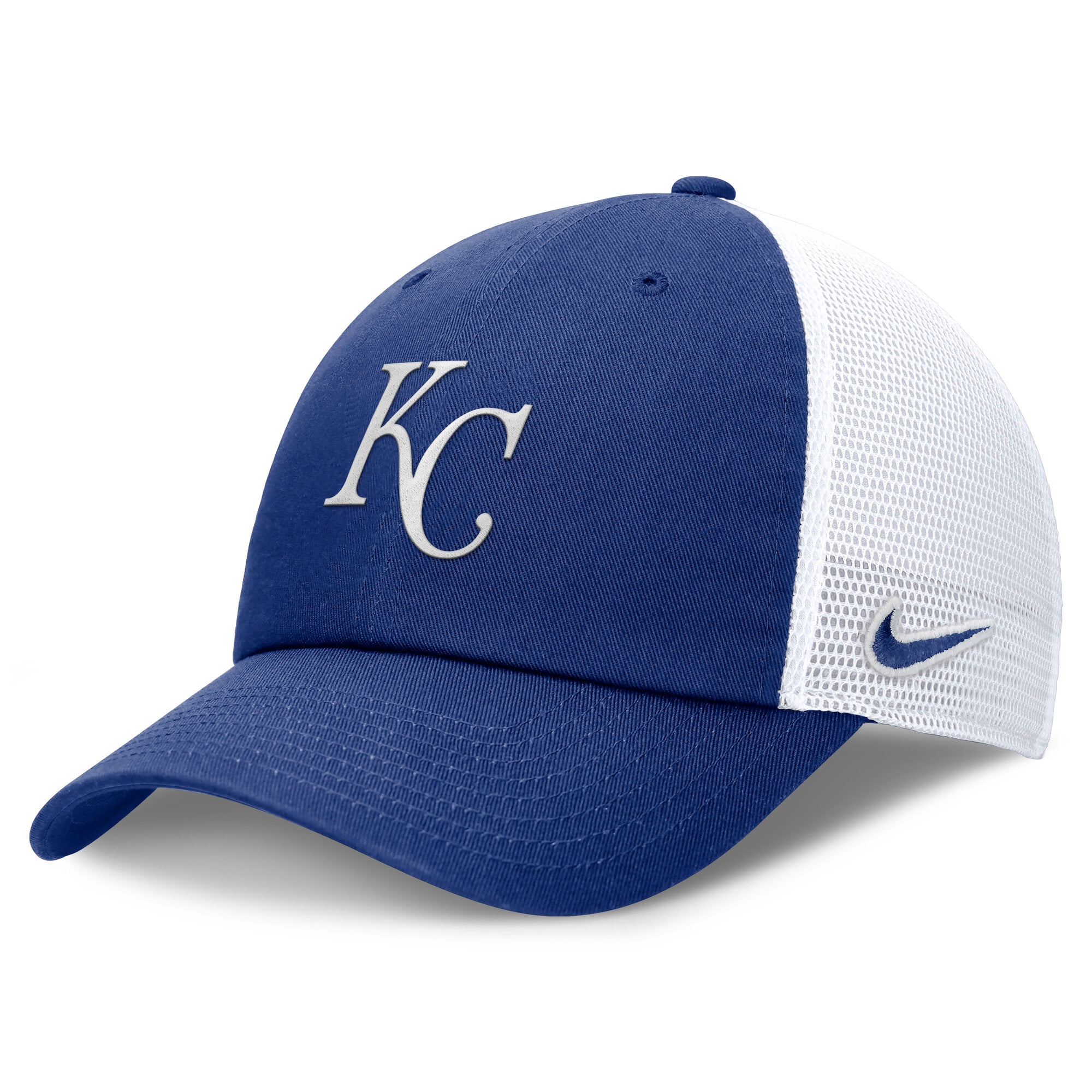 Women's Nike Royal/White Kansas City Royals Club Trucker Adjustable Hat