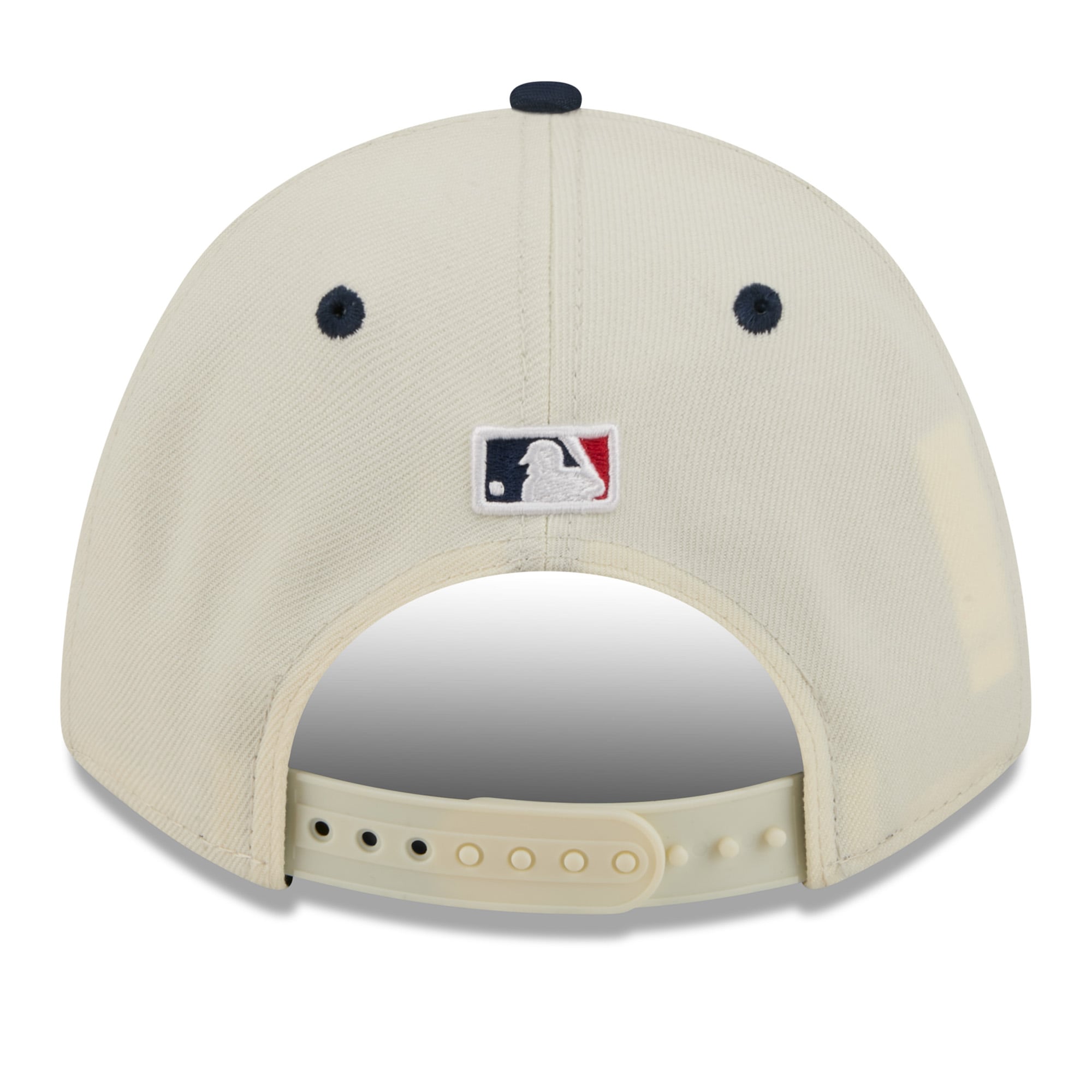 Youth New Era Cream/Navy Kansas City Royals USA 250 9FORTY M-Crown Adjustable Hat