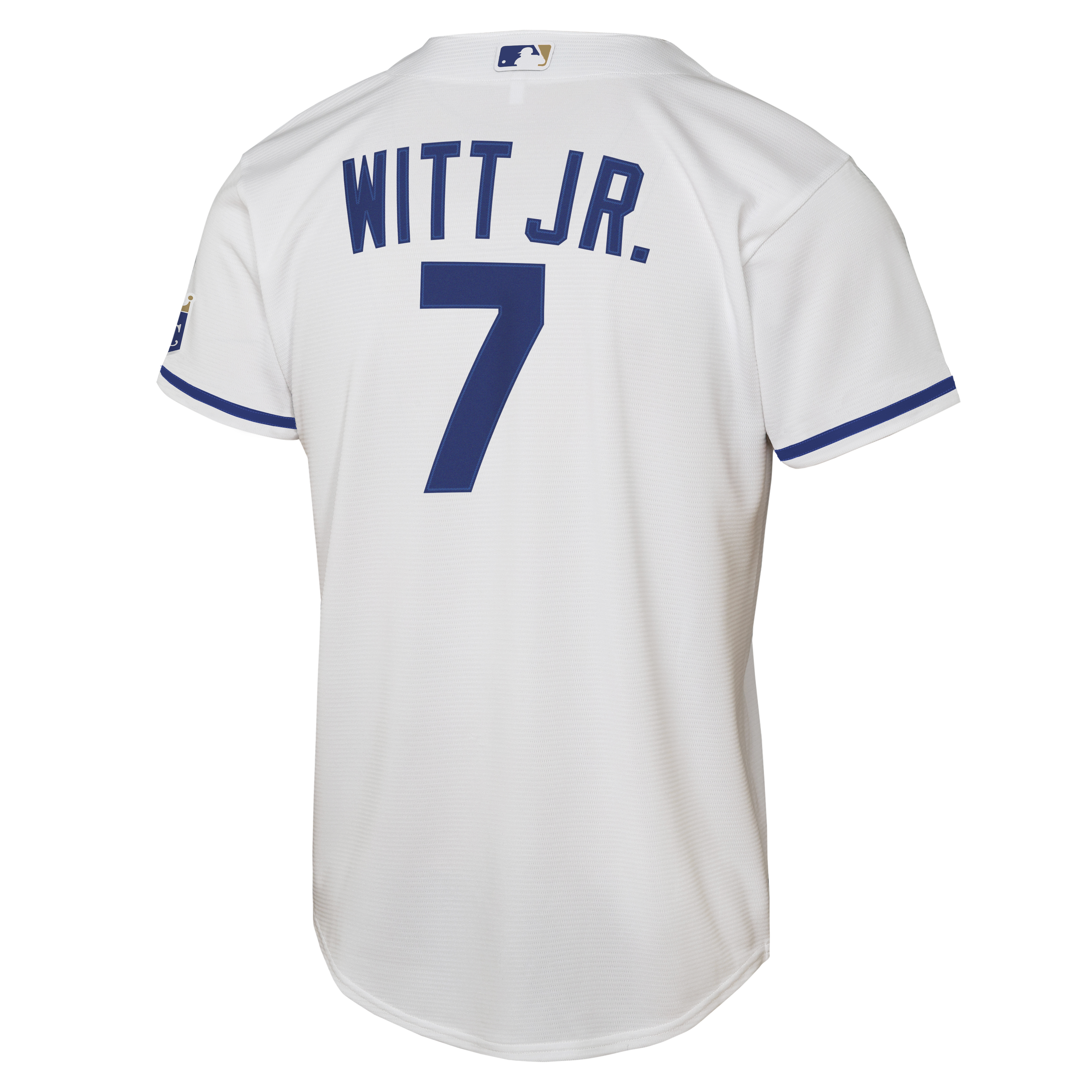 Youth Nike Bobby Witt Jr. White Kansas City Royals Home Stadium Jersey