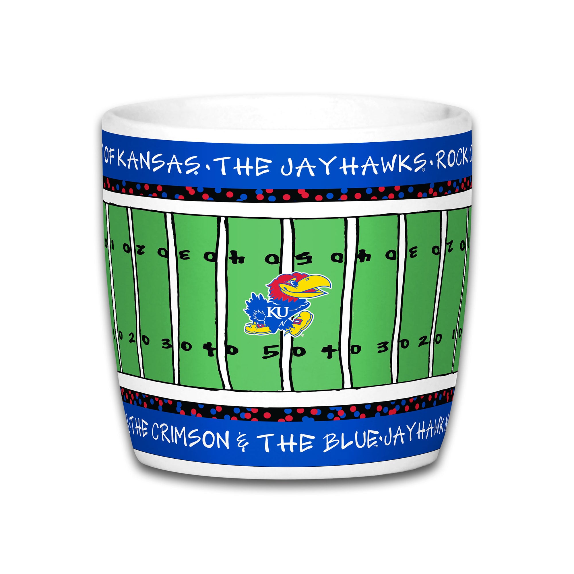 Mug de stade Kansas Jayhawks de 887 ml (30 oz).
