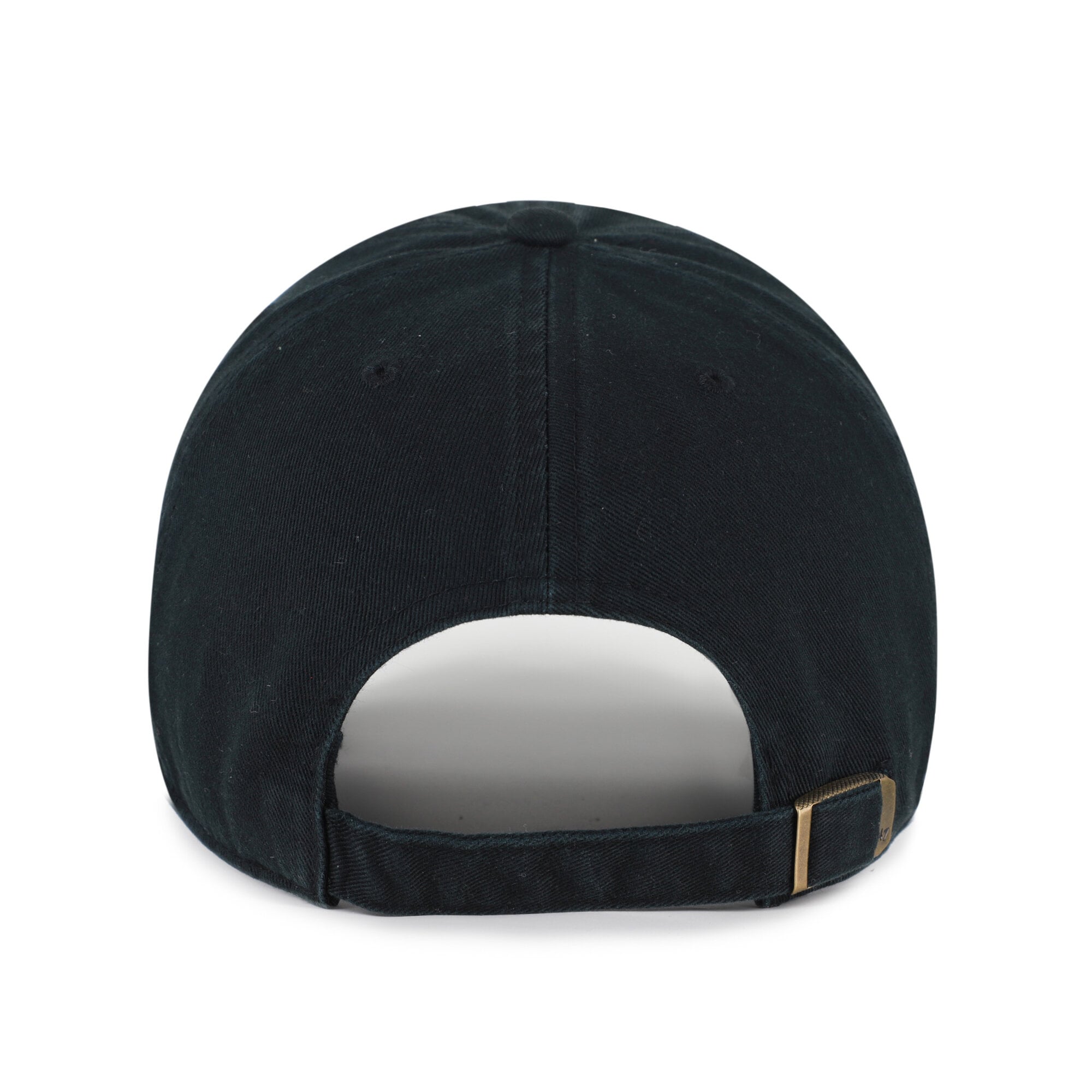Men's '47 Black Kansas Jayhawks Vault Clean Up Adjustable Hat