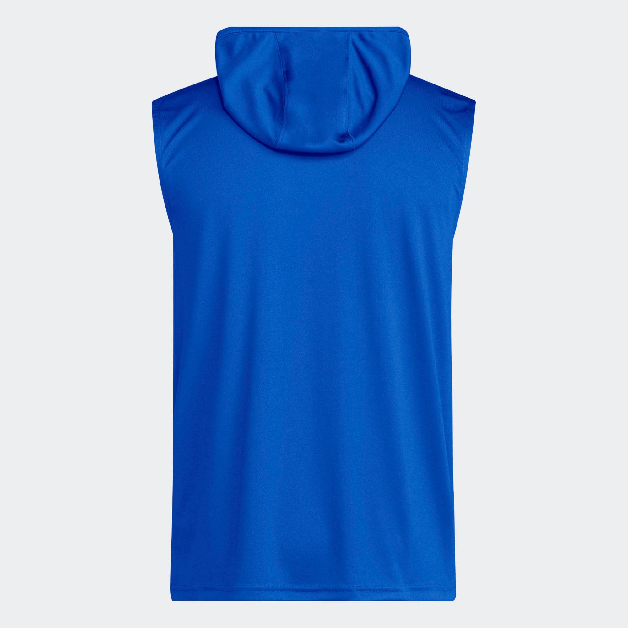 Men's adidas Royal Kansas Jayhawks D4T Sleeveless Hoodie