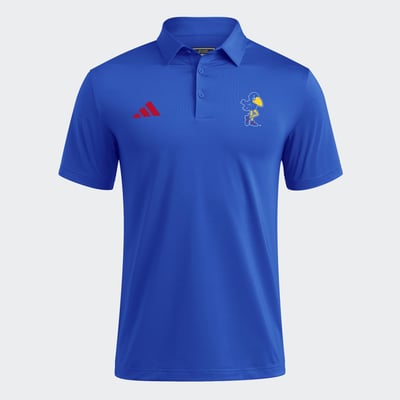 Kansas Jayhawks adidas Ultimate 365 Solid Polo - Royal