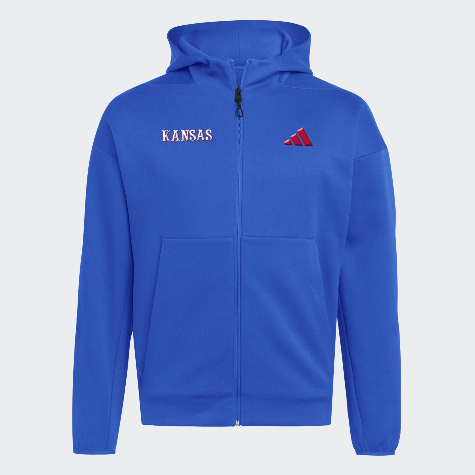 Men's adidas Royal Kansas Jayhawks Z.N.E Full-Zip Hoodie