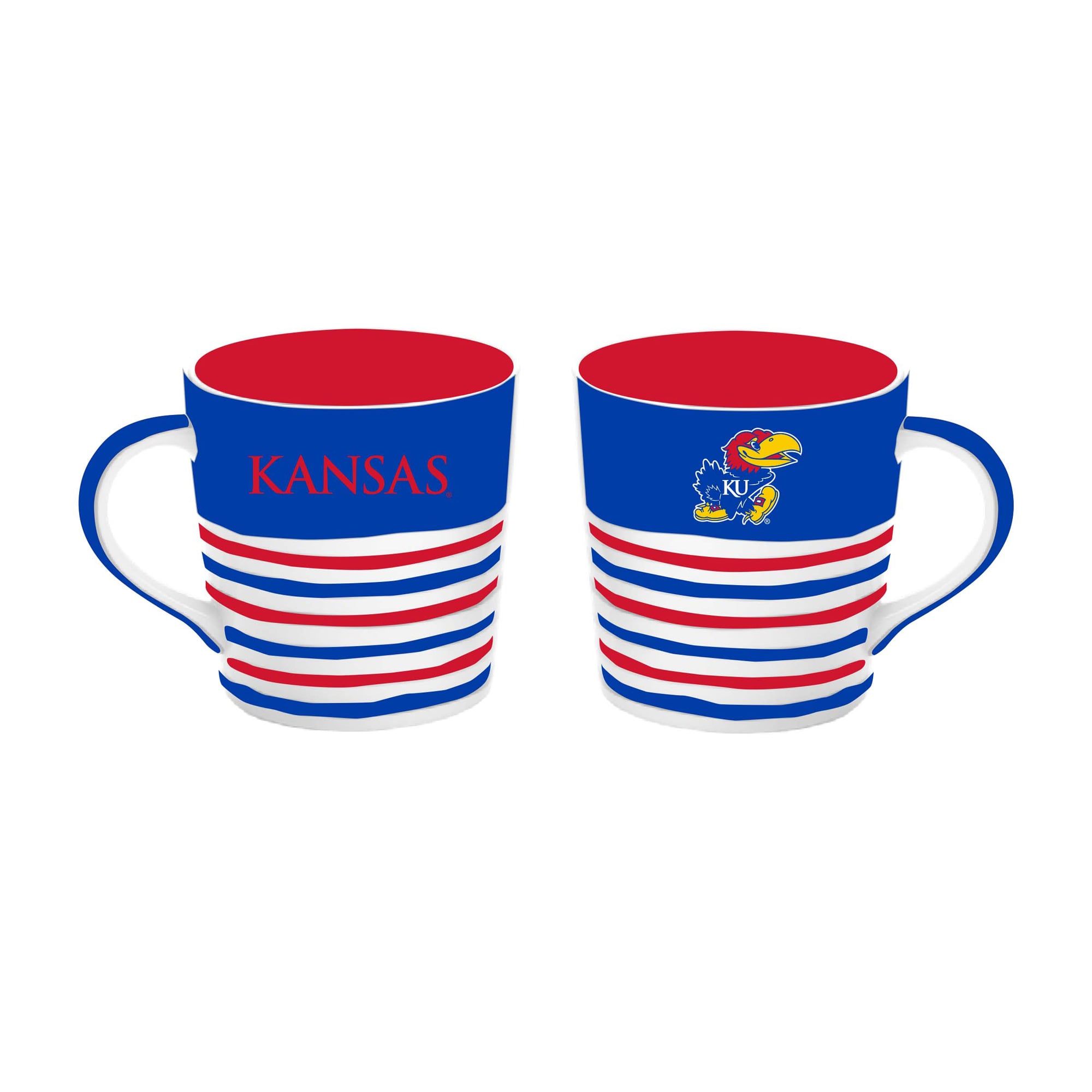 The Memory Company Kansas Jayhawks 15oz. Ceramic Americano Mug