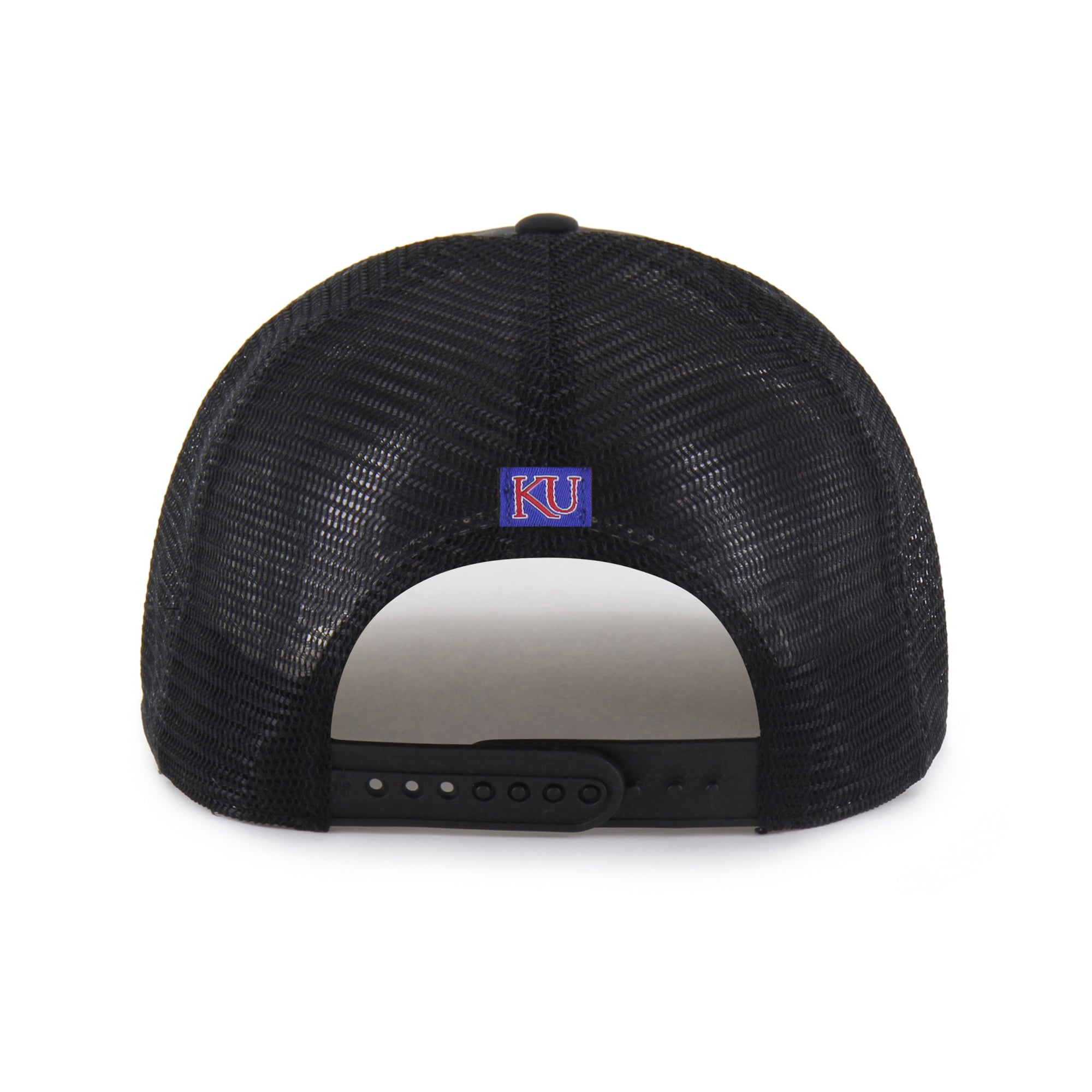 Casquette unisexe '47 Black Kansas Jayhawks brrr° Condor Mesh Hitch ajustable