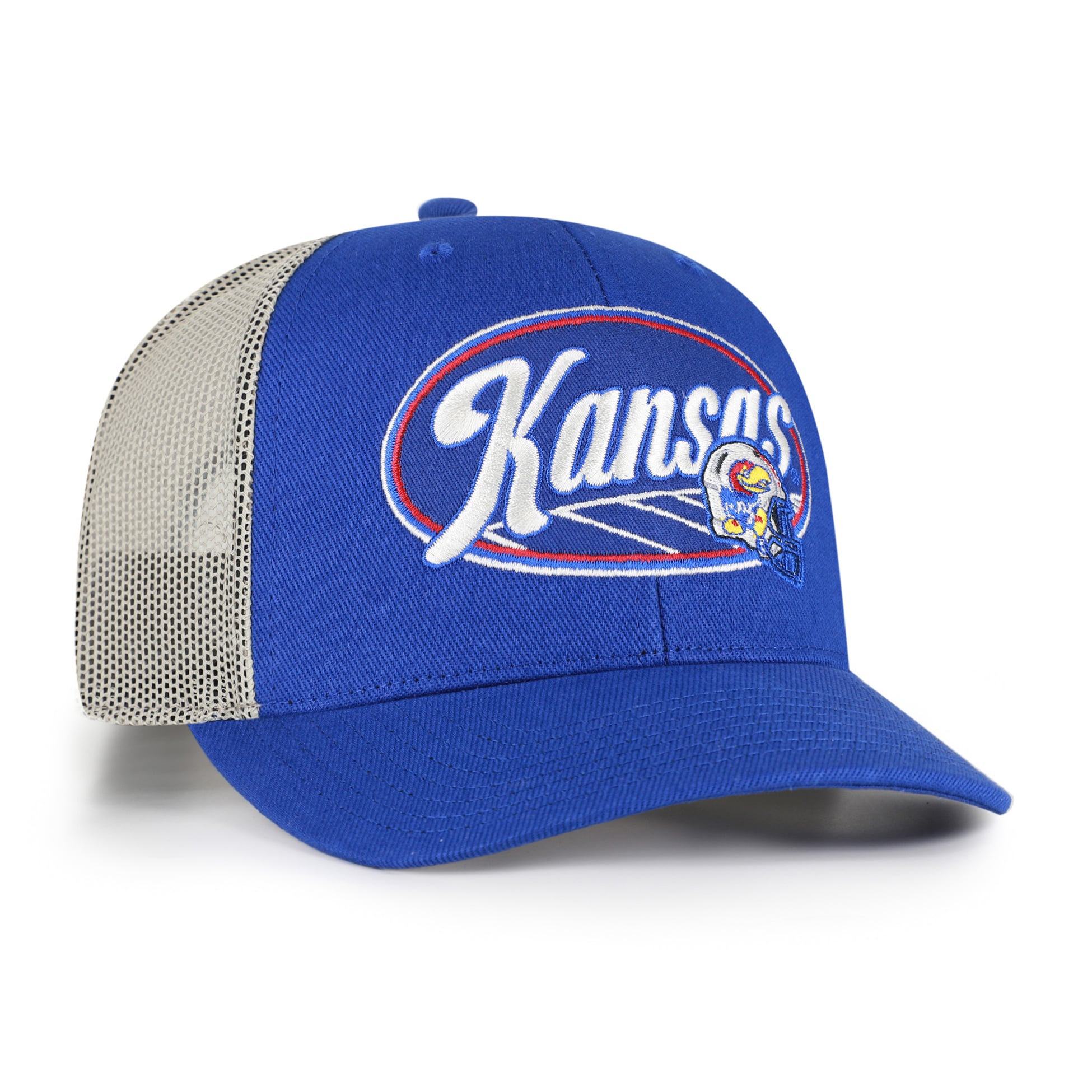 Unisex '47 Royal Kansas Jayhawks Enfield Adjustable Trucker Hat