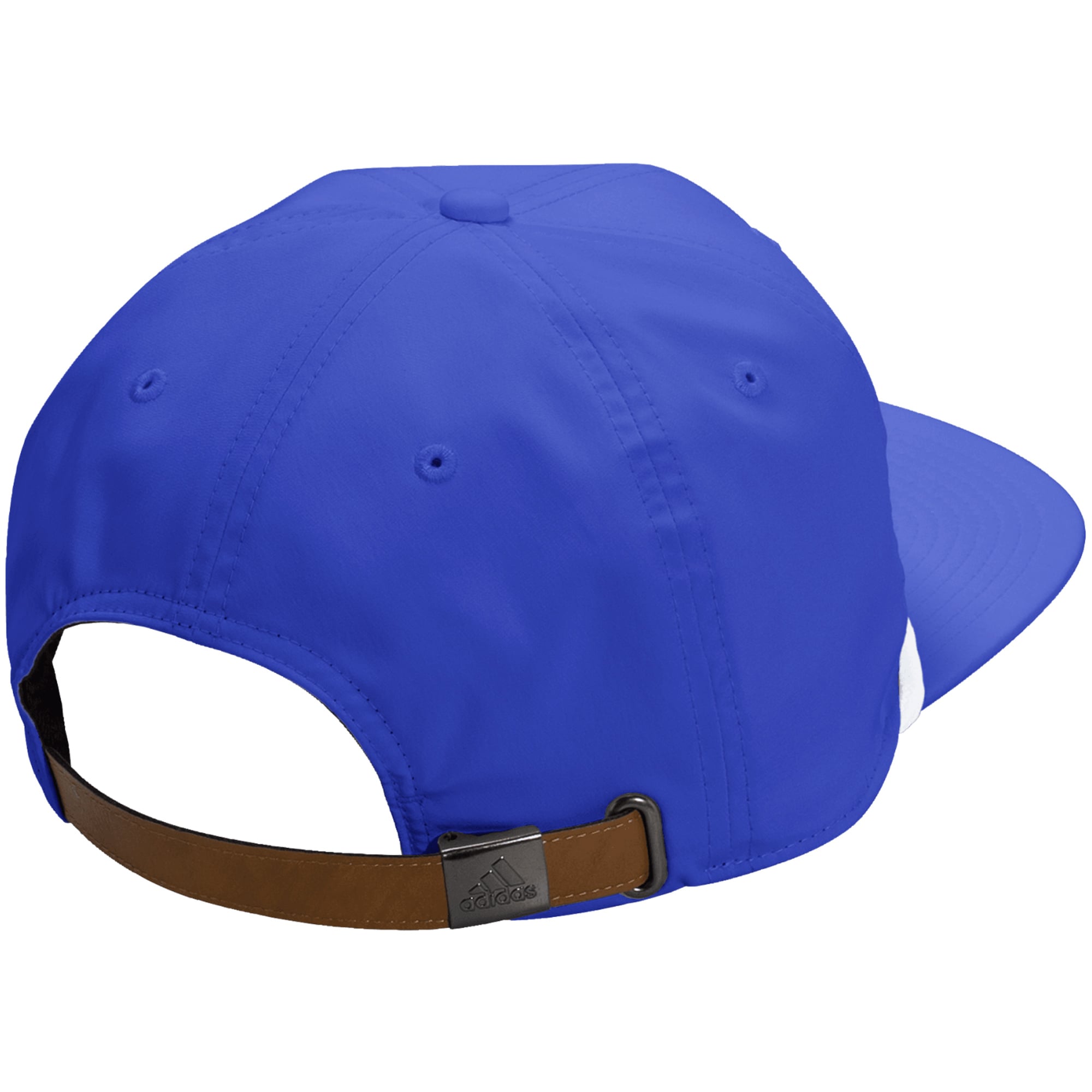 Casquette ajustable unisexe adidas Royal Kansas Jayhawks avec cordon de serrage