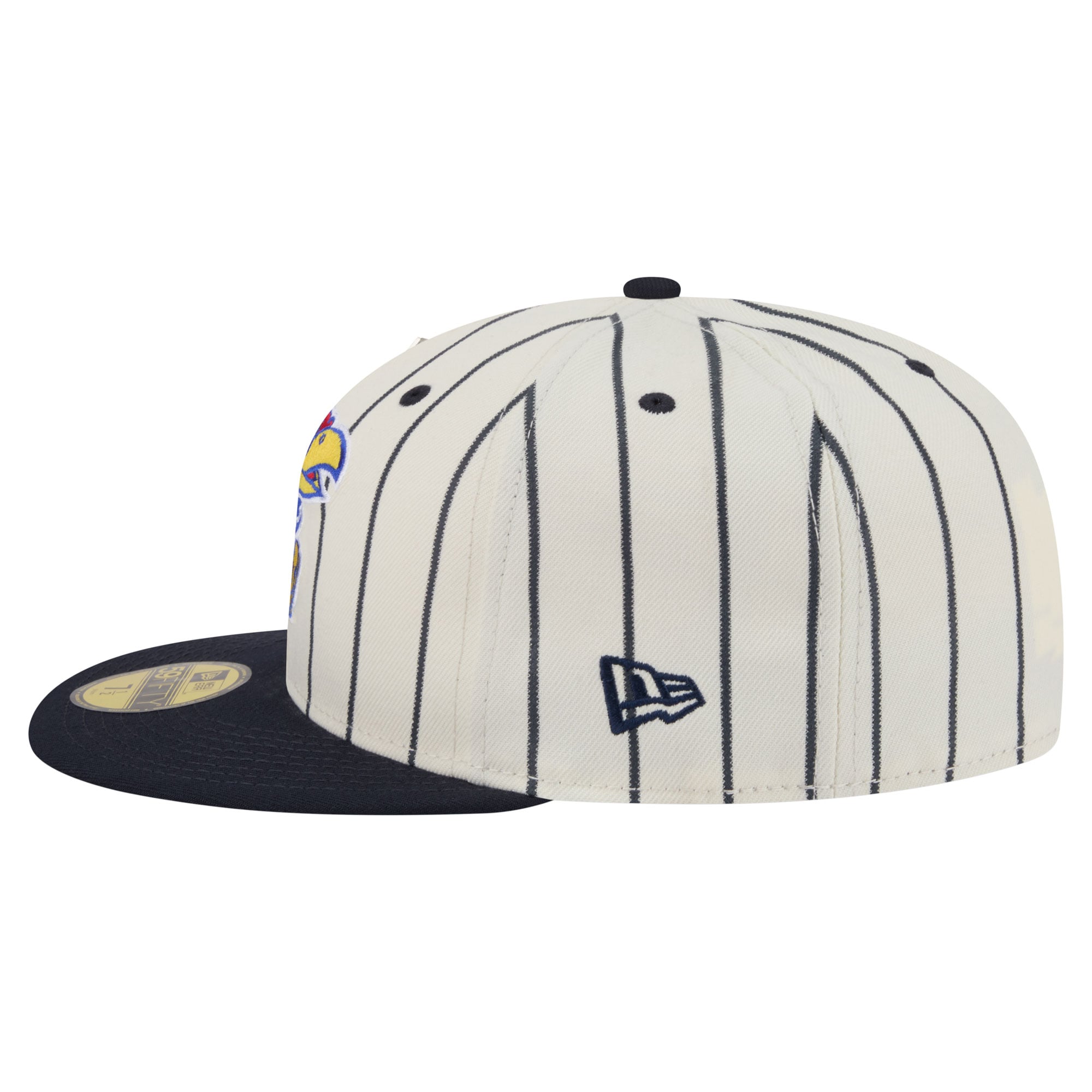 Unisex New Era White Kansas Jayhawks x Big League Chew 59FIFTY Fitted Hat