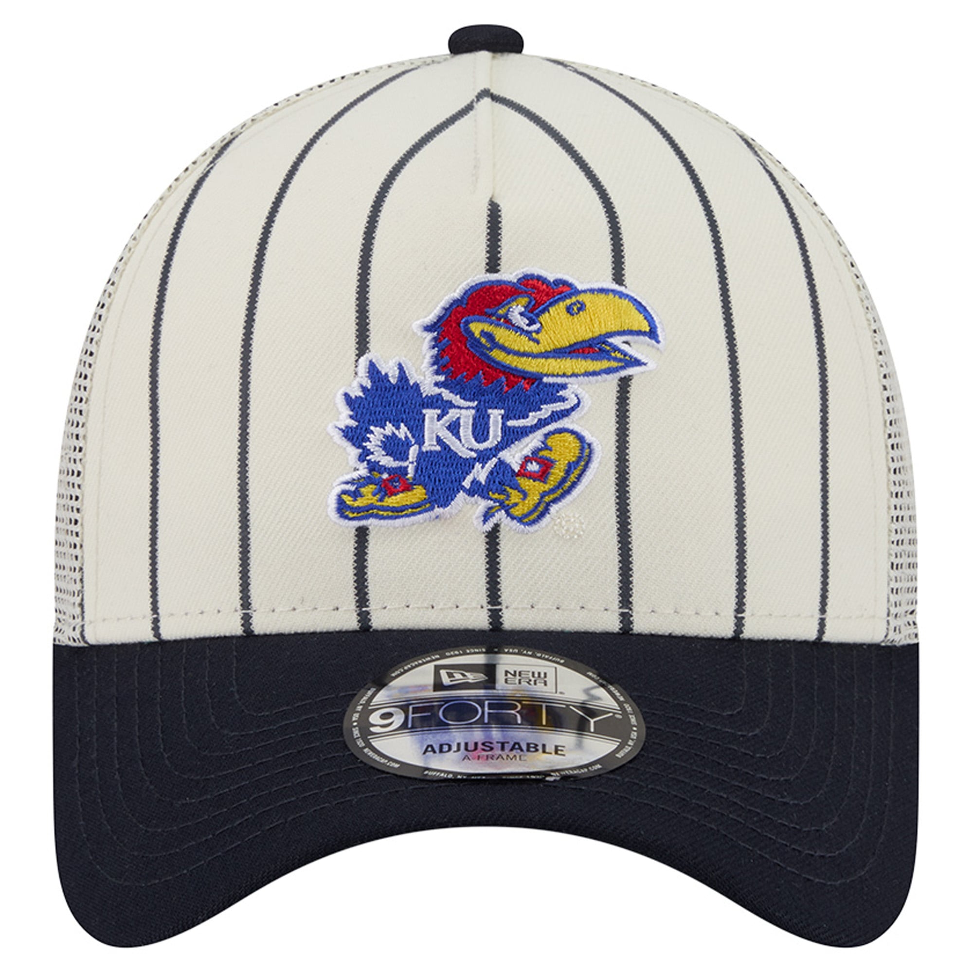 Unisex New Era White Kansas Jayhawks x Big League Chew 9FORTY Adjustable Hat