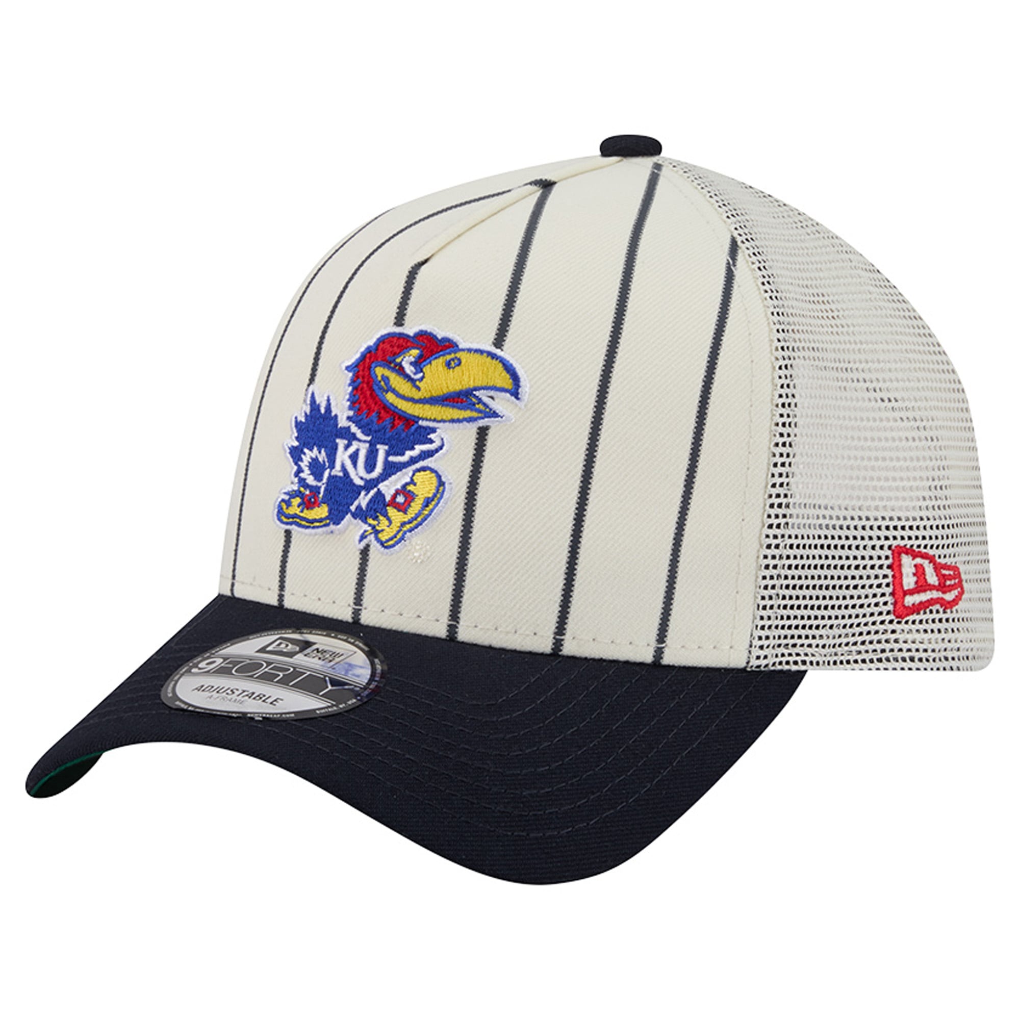 Unisex New Era White Kansas Jayhawks x Big League Chew 9FORTY Adjustable Hat