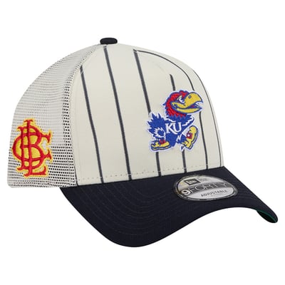 Kansas Jayhawks x Big League Chew New Era Unisex 9FORTY Adjustable Hat - White