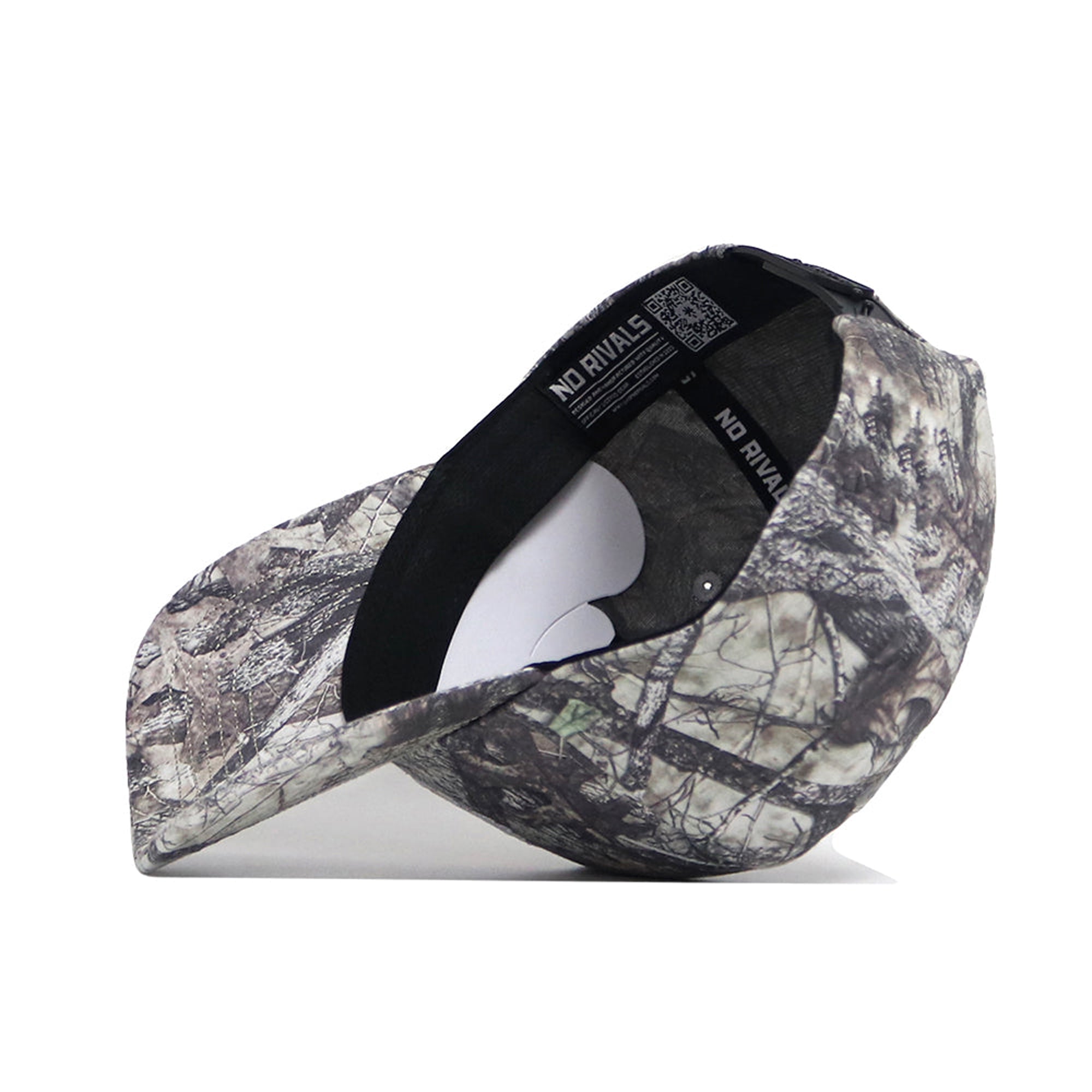 Casquette unisexe No Rivals Camo Kansas Jayhawks Outland ajustable