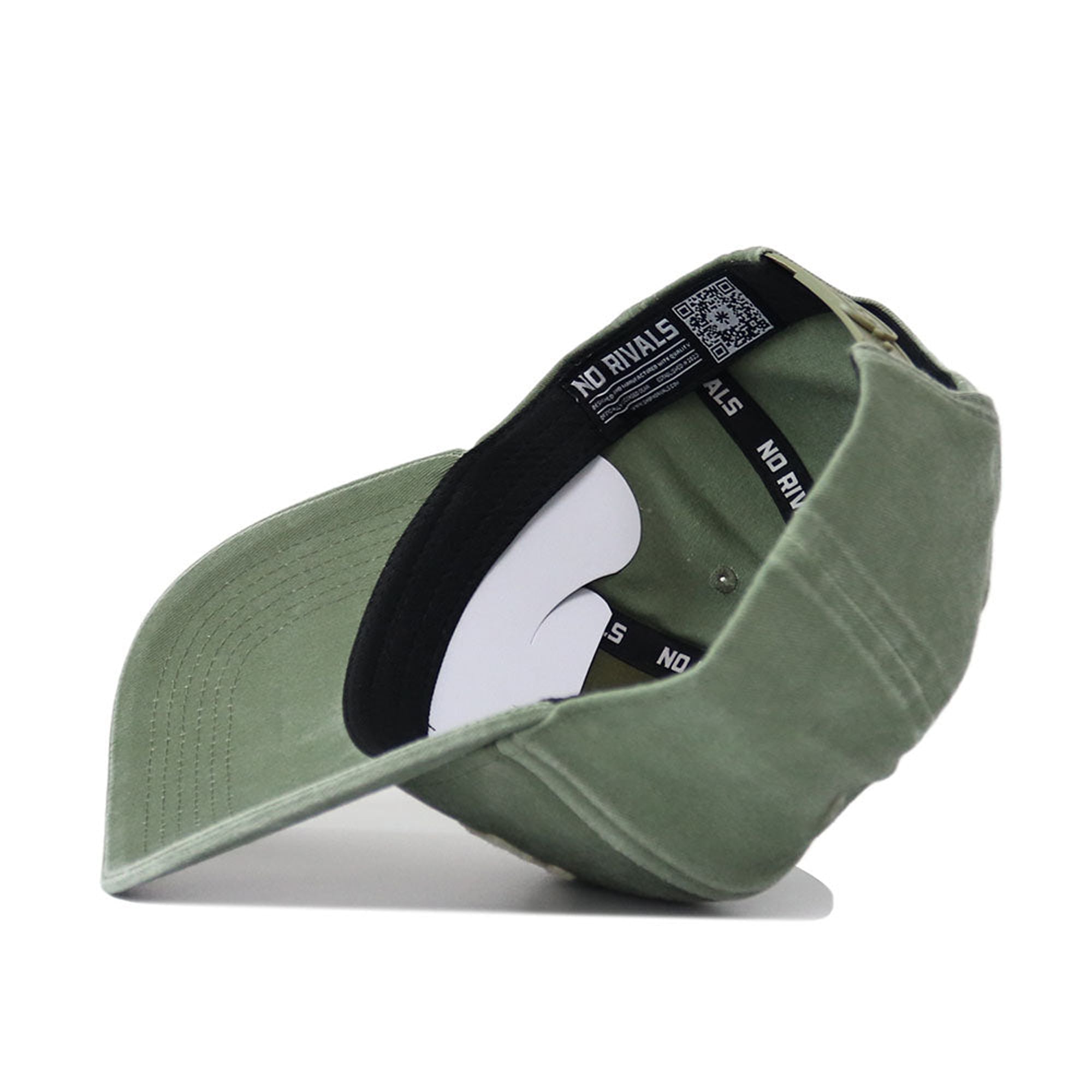 Casquette unisexe No Rivals verte Kansas Jayhawks Home Turf ajustable