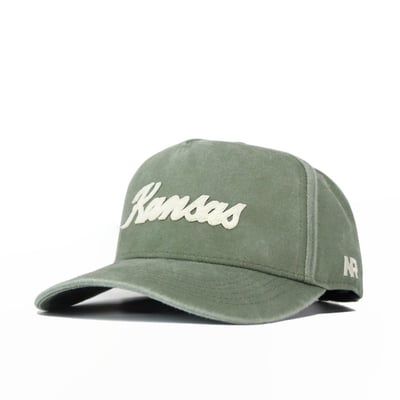 Kansas Jayhawks No Rivals Unisex Home Turf Adjustable Hat - Green