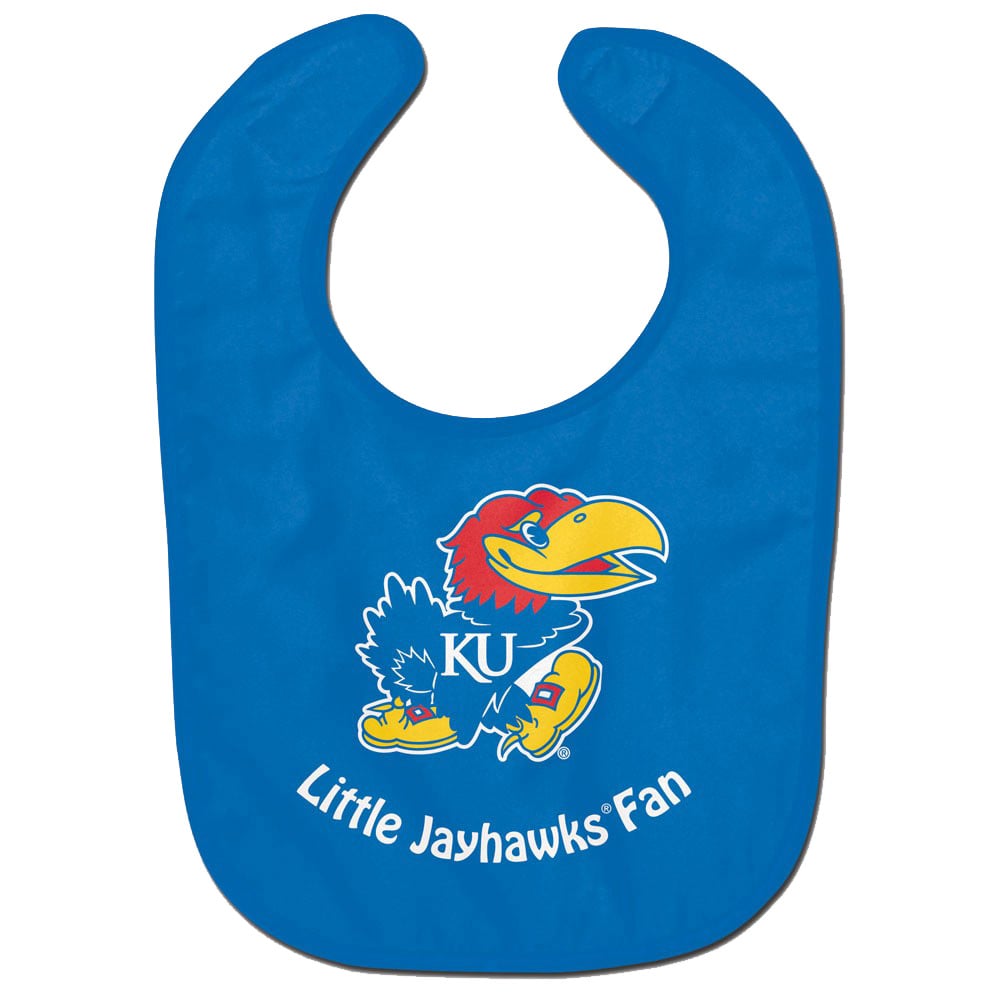 WinCraft Kansas Jayhawks Little Fan All-Pro Bavoir bébé