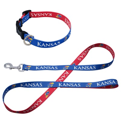 University of Kansas Blue Jayhawk Dog Bandana University of Kansas Blue Jayhawk Dog Bandana