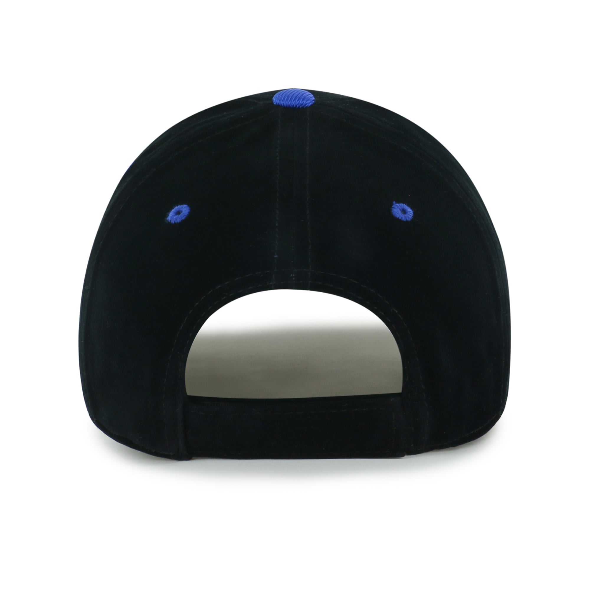 Casquette ajustable pour femme '47 Kansas Jayhawks en velours denim noir avec inscription MVP