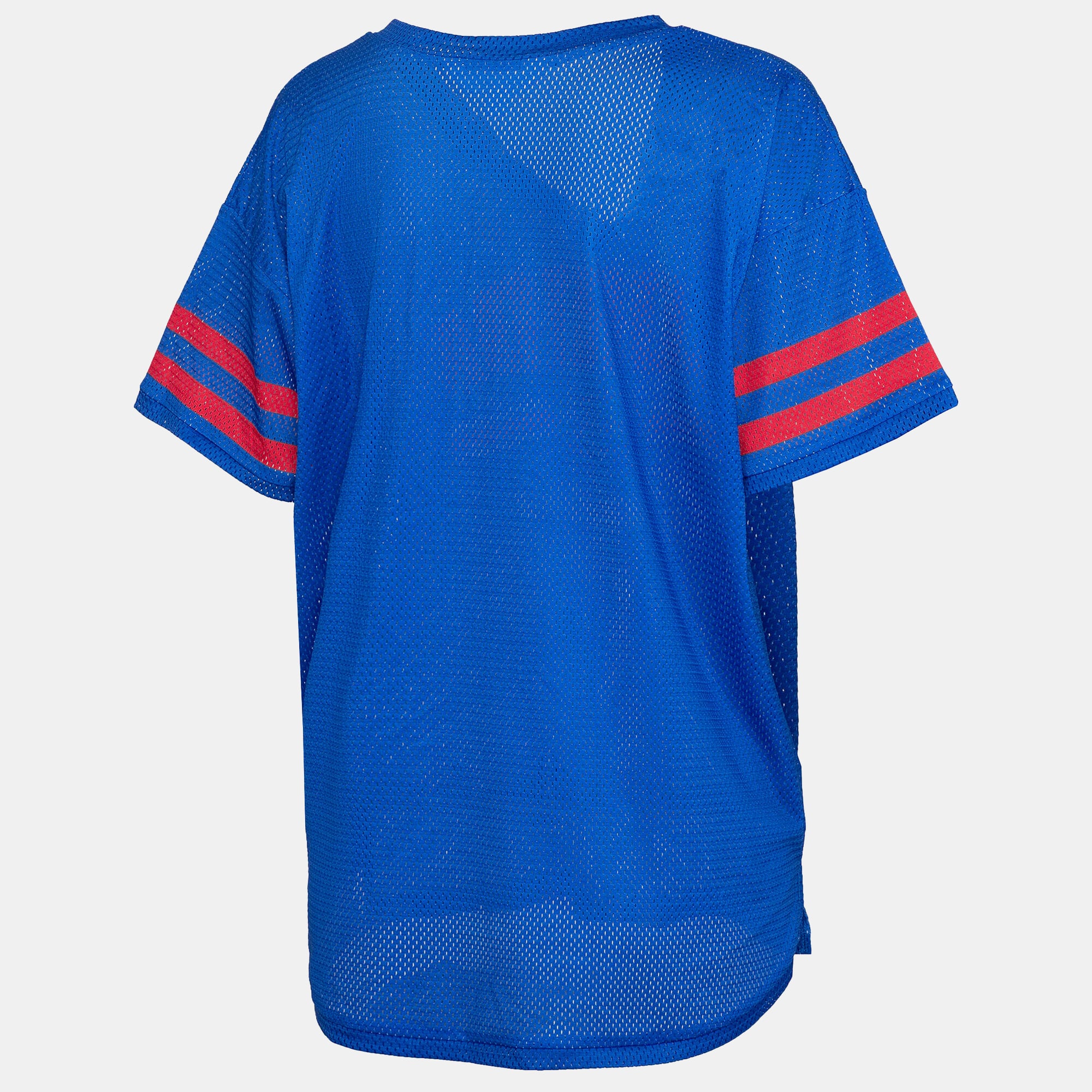 Women's ZooZatz Royal Kansas Jayhawks Mesh Jersey Kickoff T-Shirt