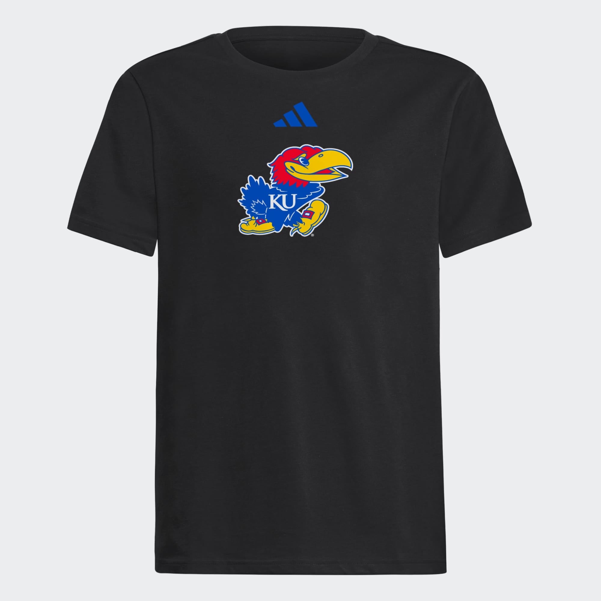 T-shirt adidas Royal Kansas Jayhawks Fresh pour jeunes