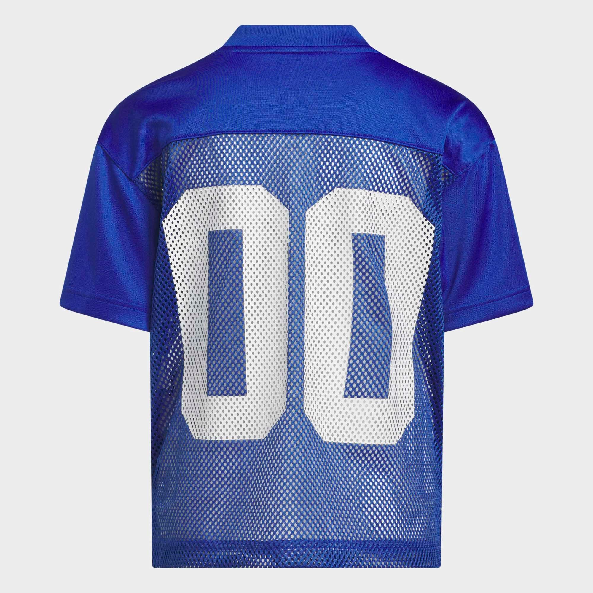 Maillot adidas bleu Kansas Jayhawks Tailgate pour jeunes