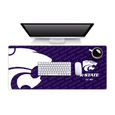 Kansas State Wildcats 15.7" x 35.4" Logo Series Desk Pad