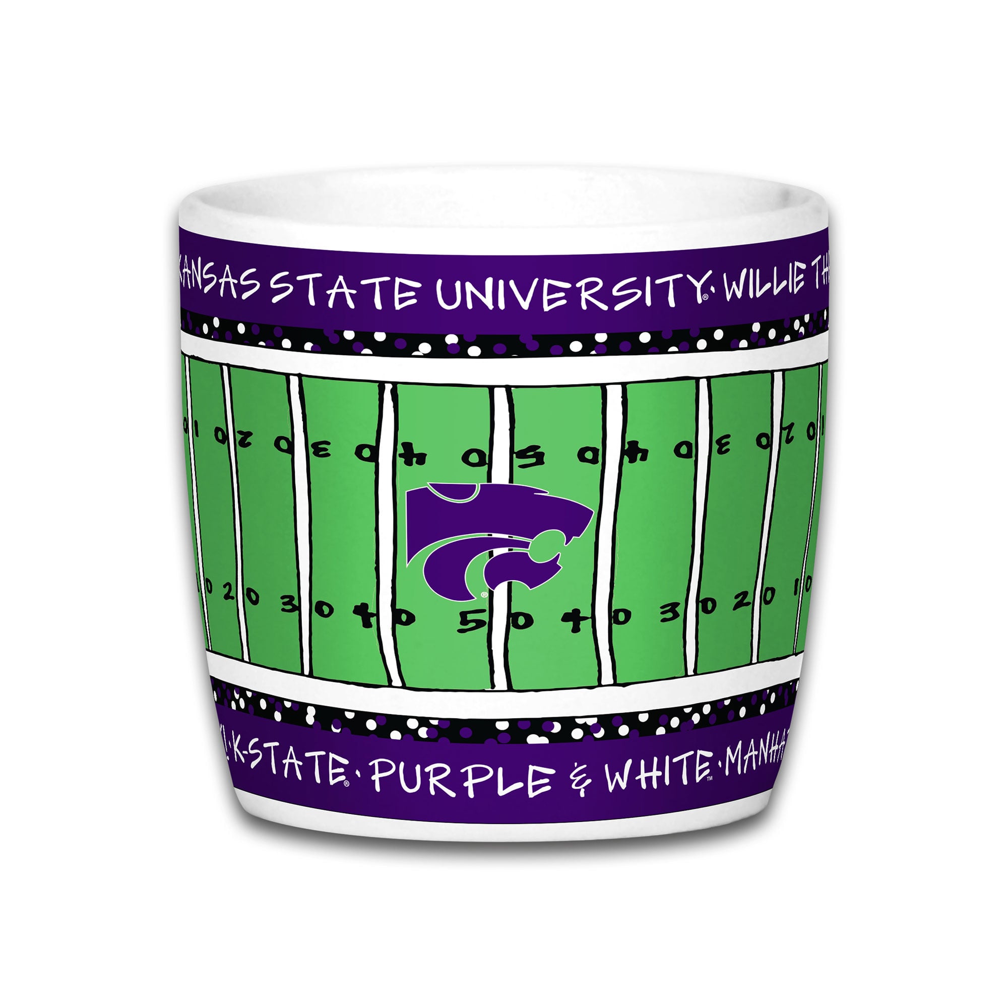 Mug de stade Kansas State Wildcats de 887 ml (30 oz).